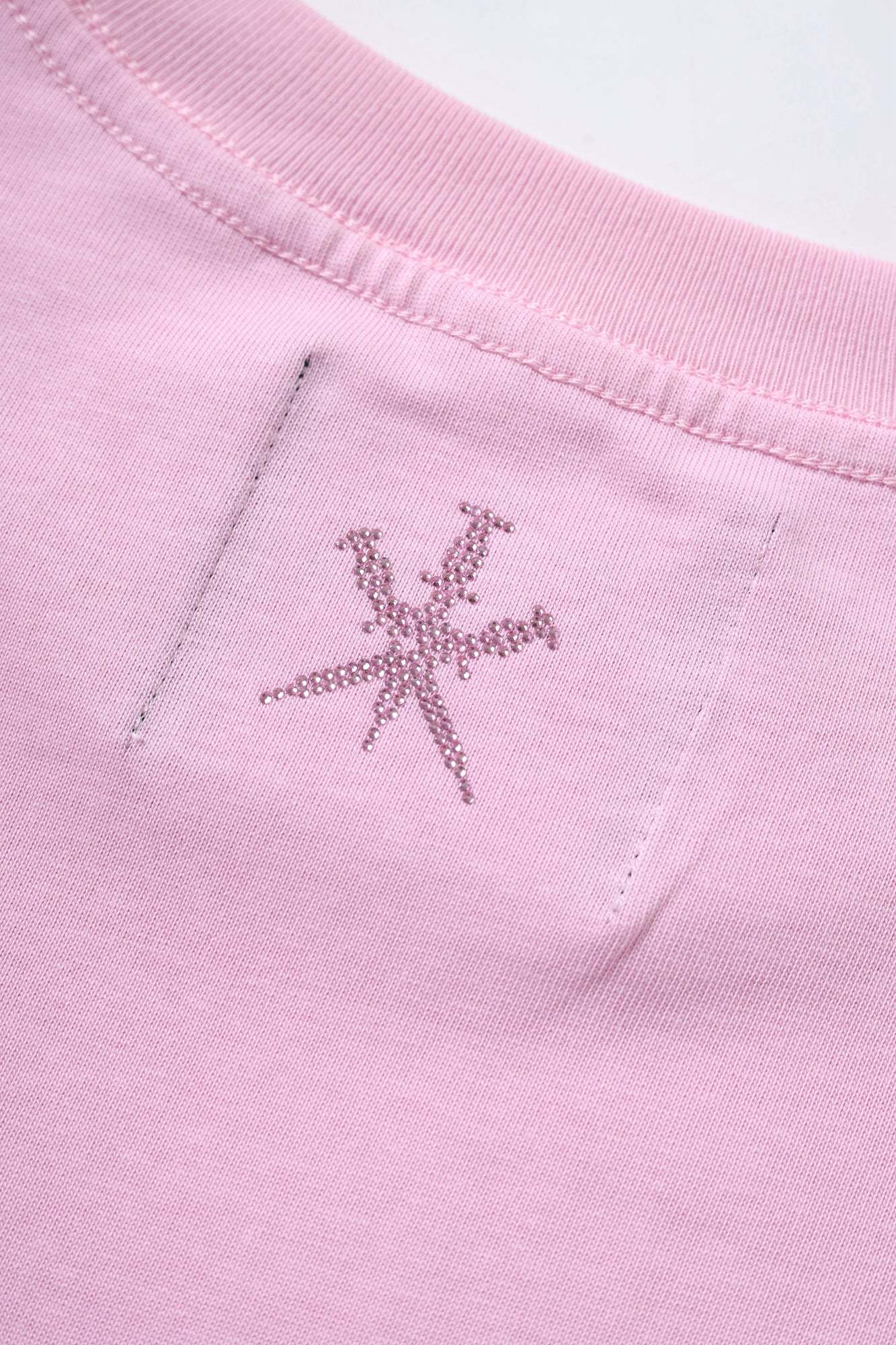 PINK RHINESTONE TEE-Fineriform