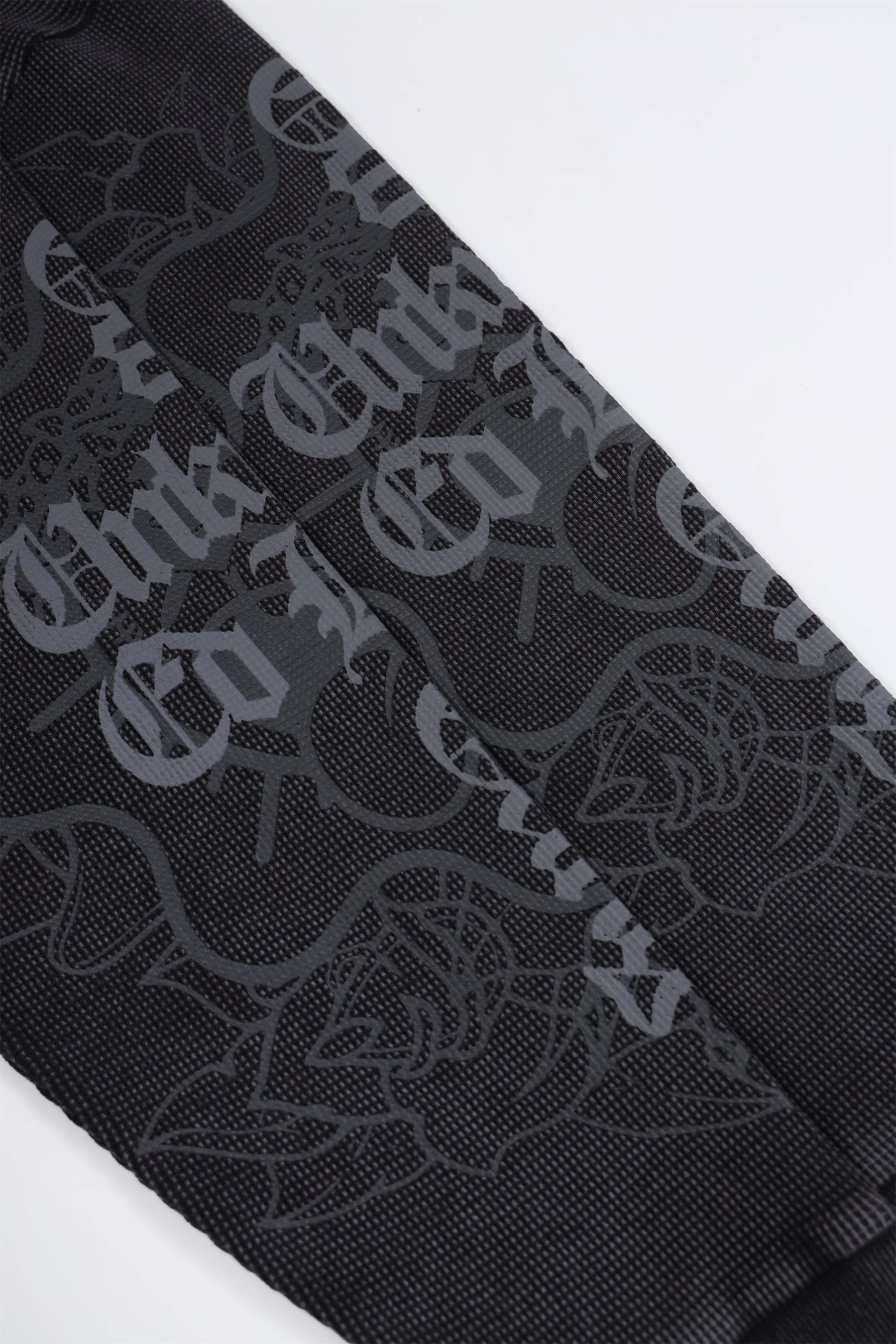 **Pre-Order** WASHED BLACK WAFFLE LONGSLEEVE-Fineriform