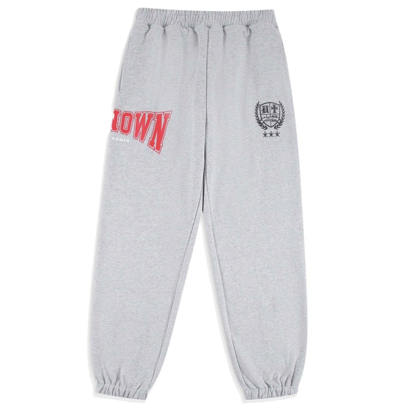 GREY BULLY JOGGERS-Fineriform