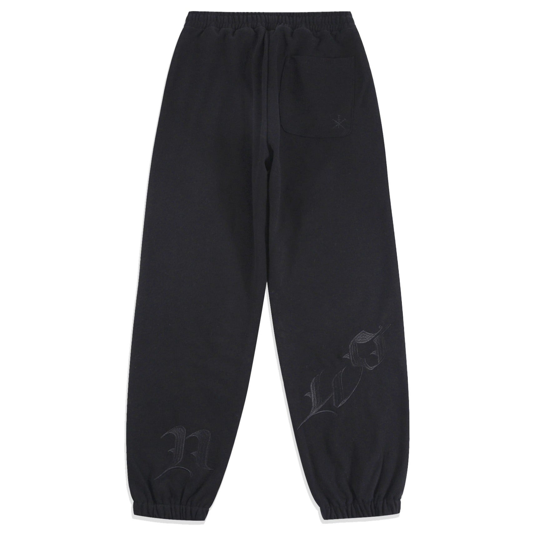 BLACKOUT WRAP EMBROIDERY JOGGERS