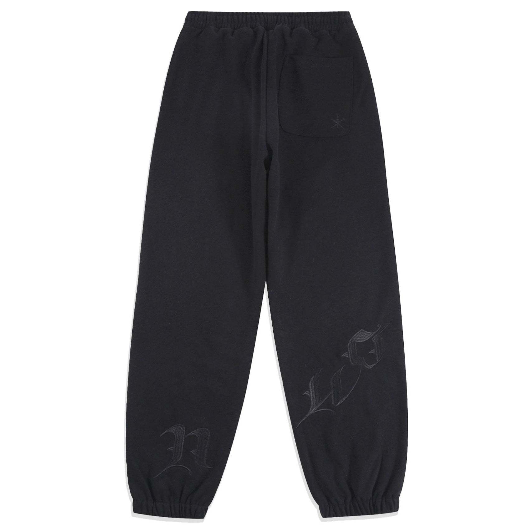 BLACKOUT WRAP EMBROIDERY JOGGERS