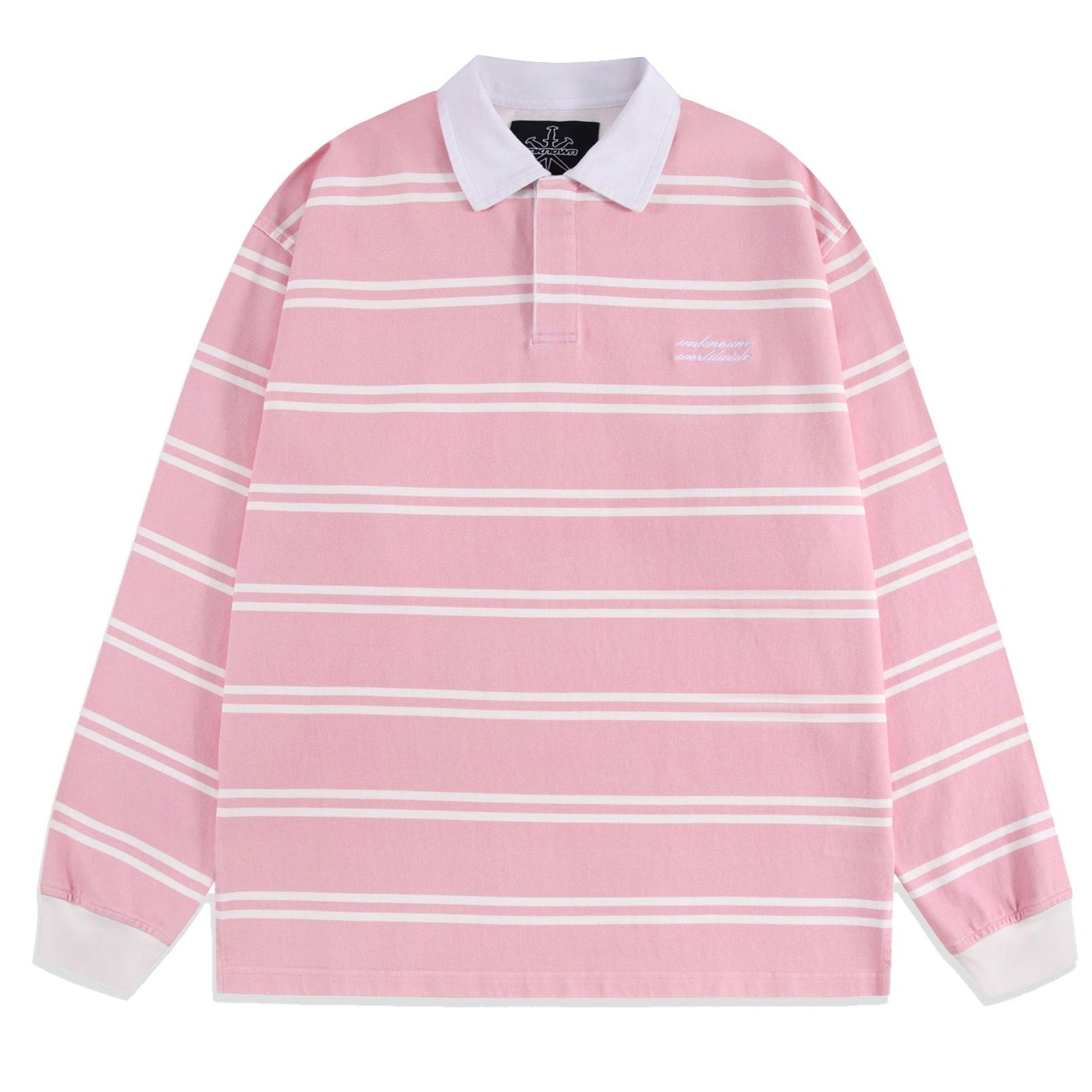 PINK LS POLO-Fineriform