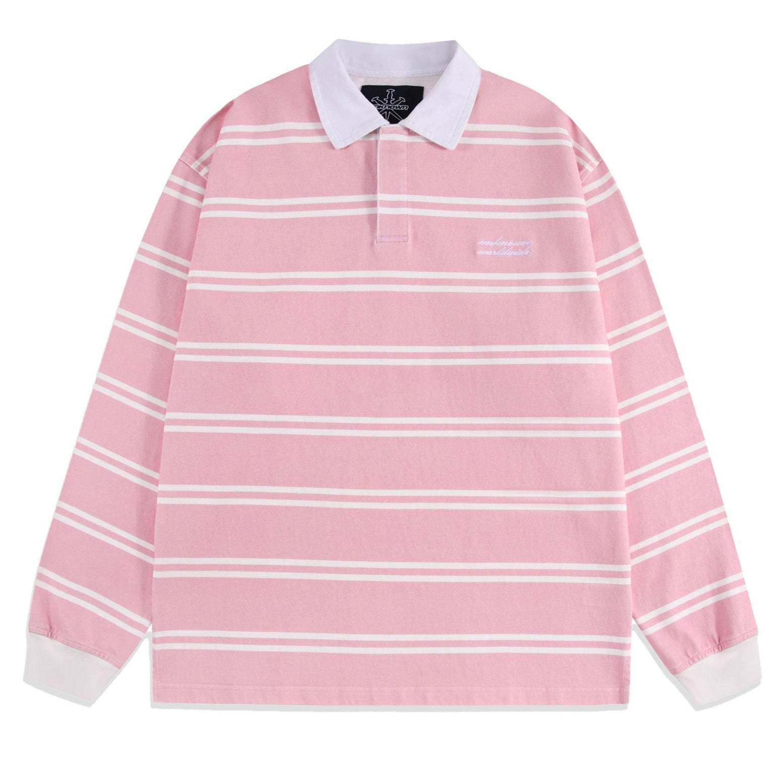 PINK LS POLO-Fineriform