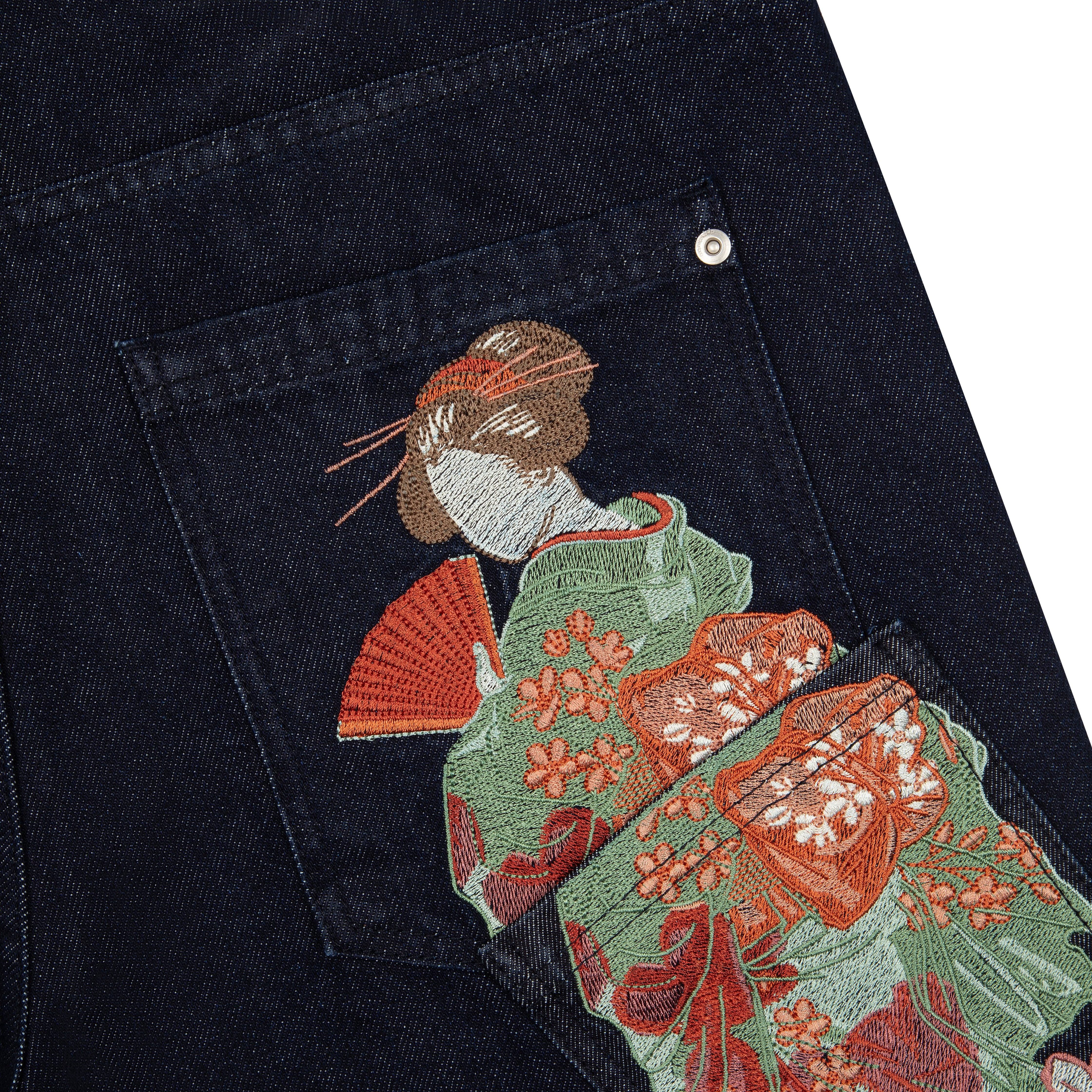 "yakuza" indigo raw Denim-Fineriform