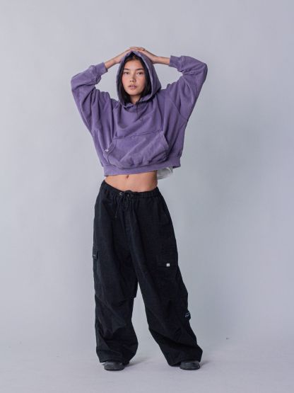 IN PROGRESS REVERSIBLE HOODIE - AMETHYST-Fineriform