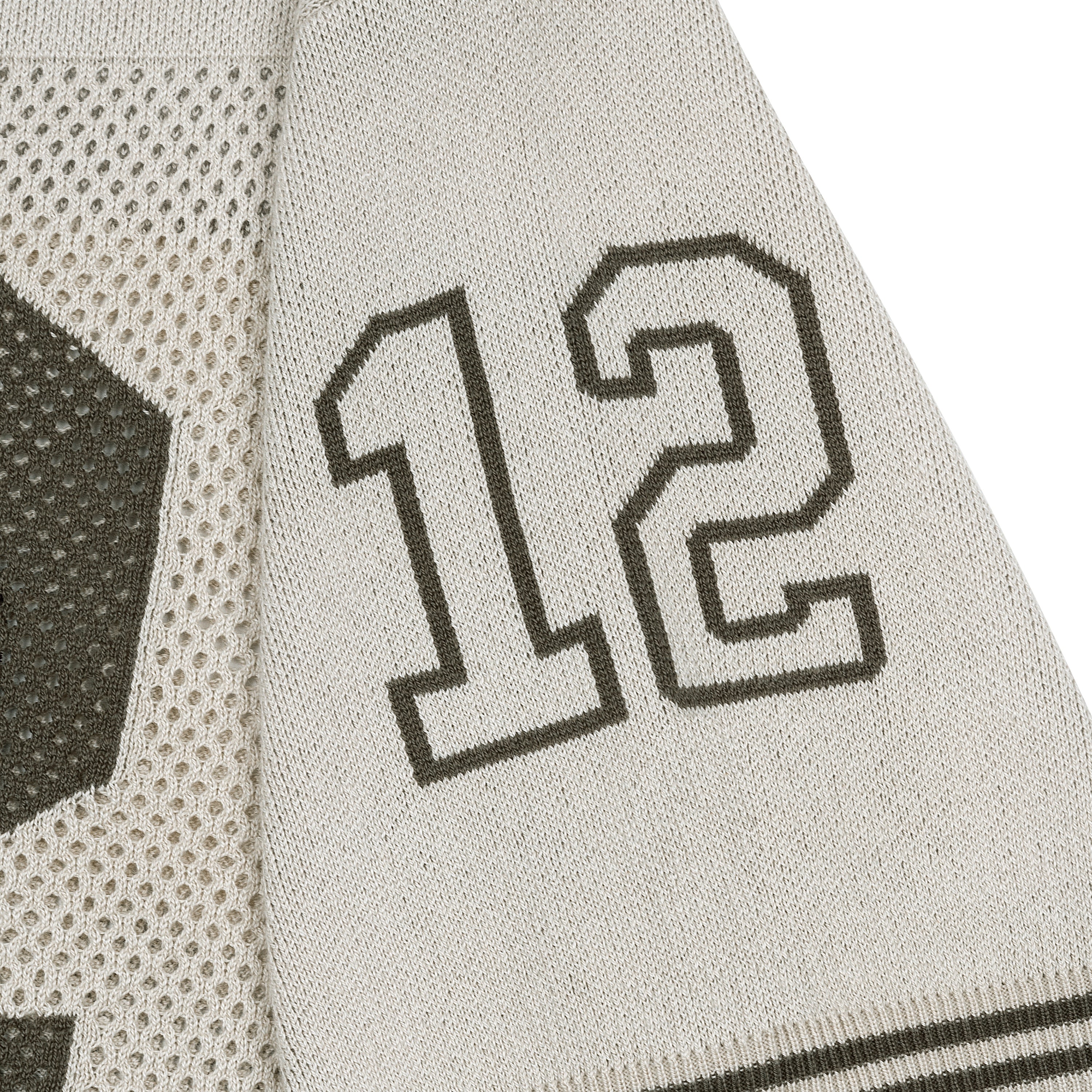 "sashiko v2" knit jersey beige-Fineriform