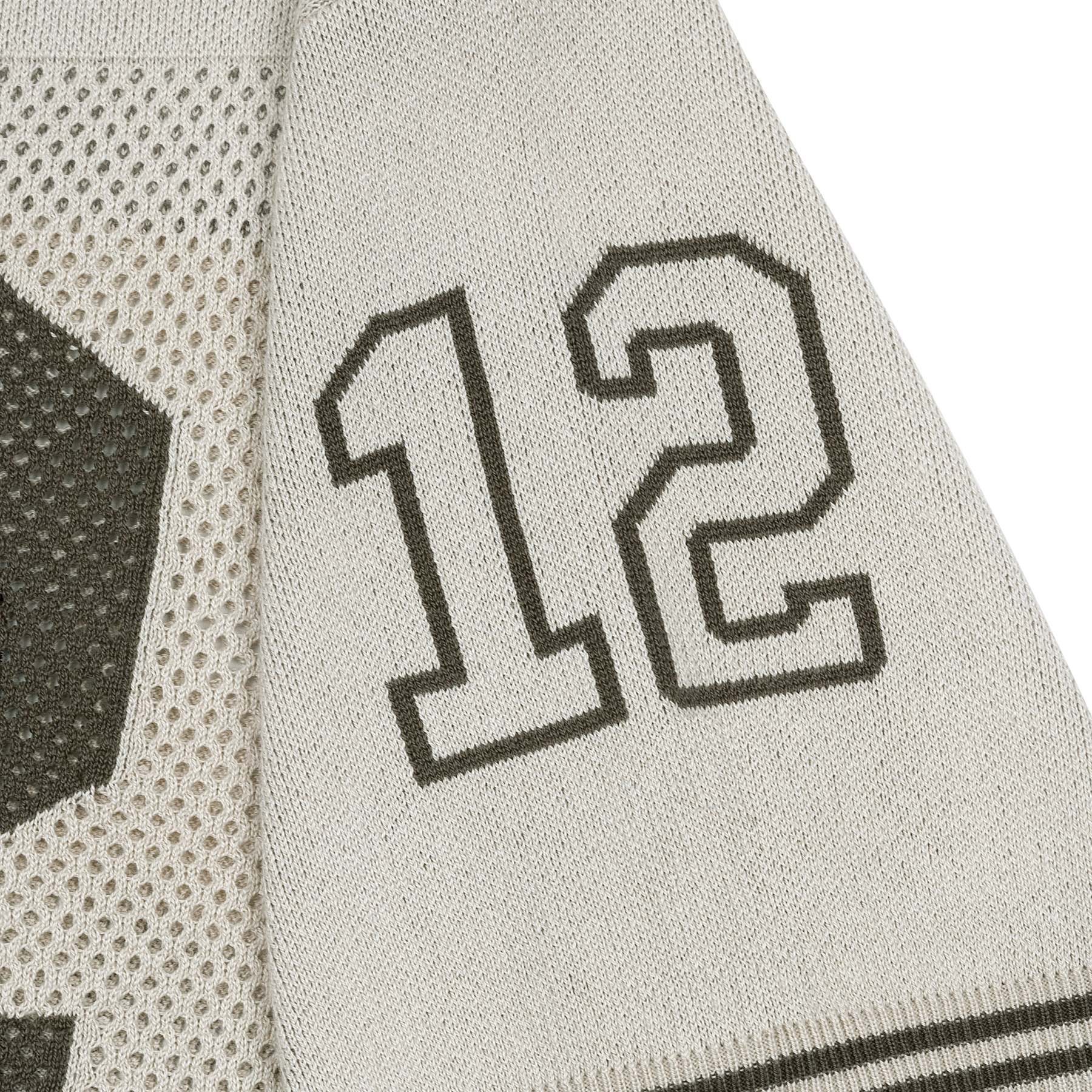 "sashiko v2" knit jersey beige-Fineriform