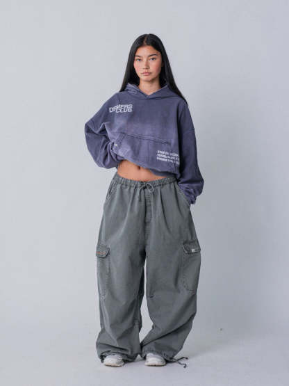 IN PROGRESS REVERSIBLE HOODIE - BLUE LAVENDER-Fineriform