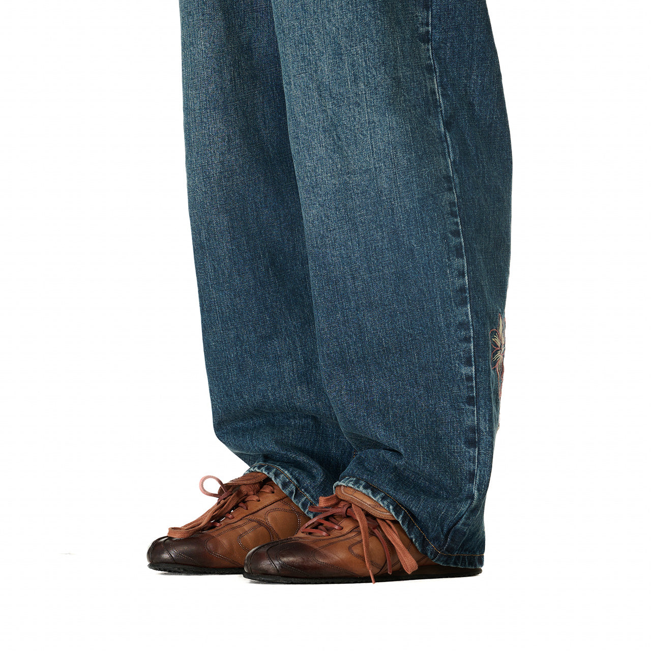 "yakuza" soccer shoes brown-Fineriform