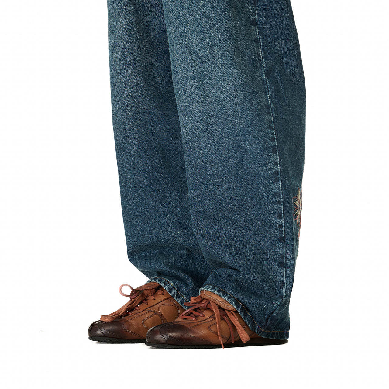 "yakuza" soccer shoes brown-Fineriform