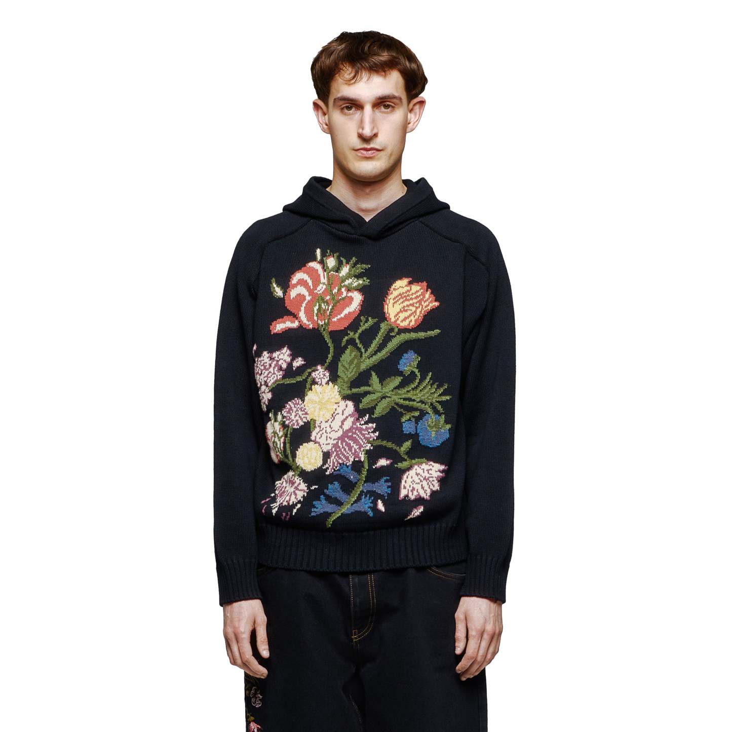 "garden of eden" Knit black-Fineriform