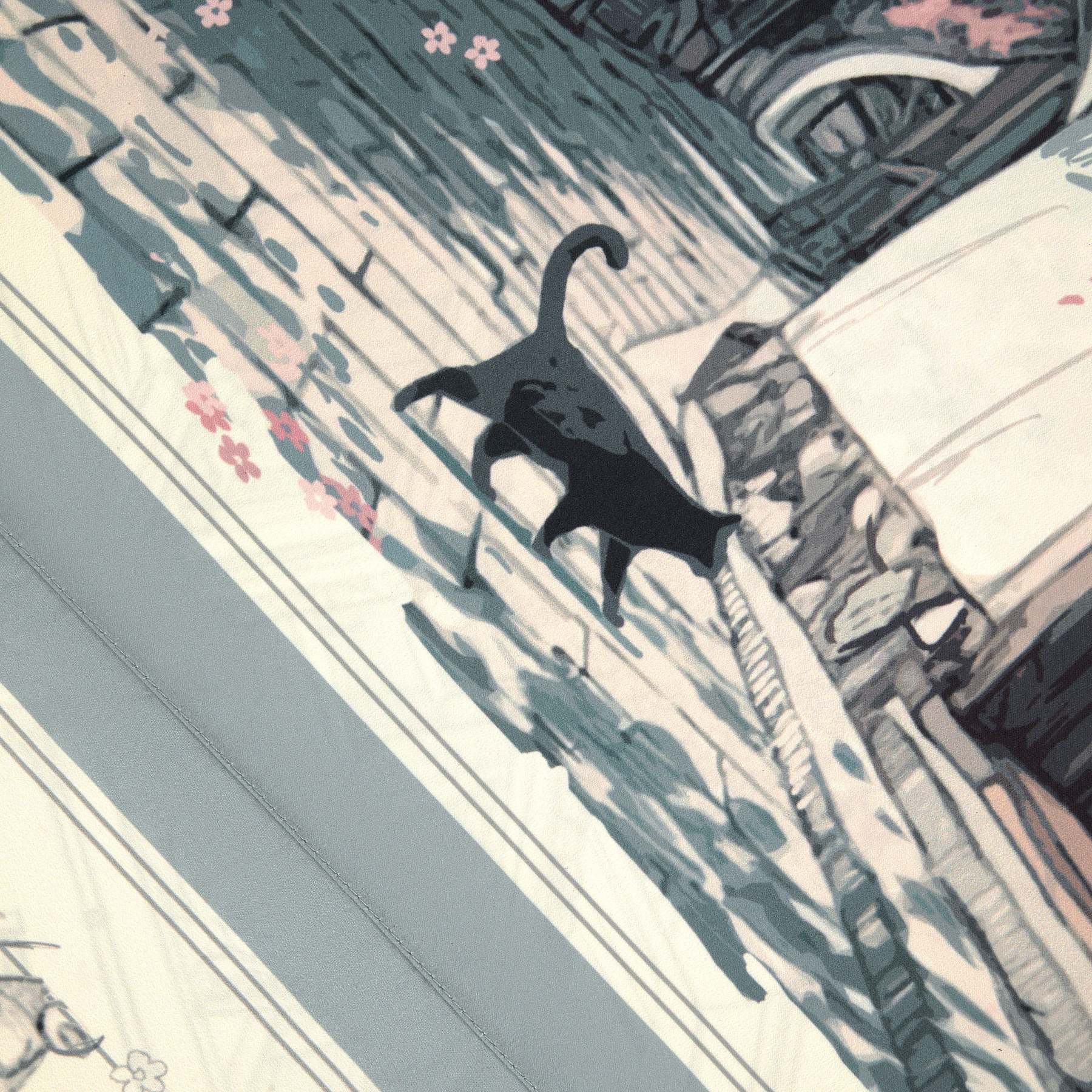 "yakuza"scarf creme-Fineriform