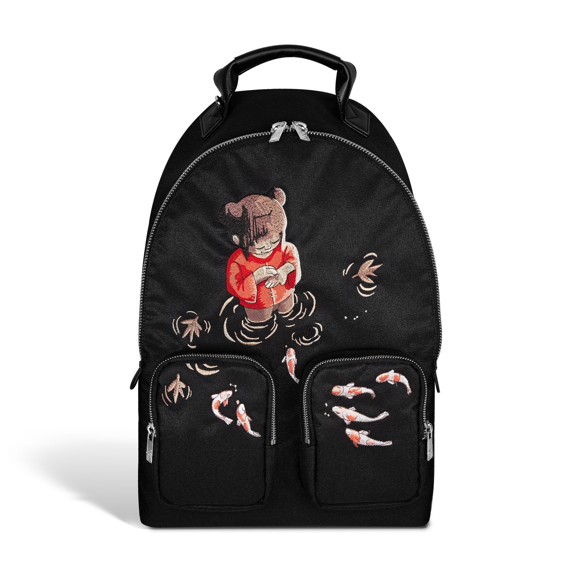 "koi fish" backpack-Fineriform
