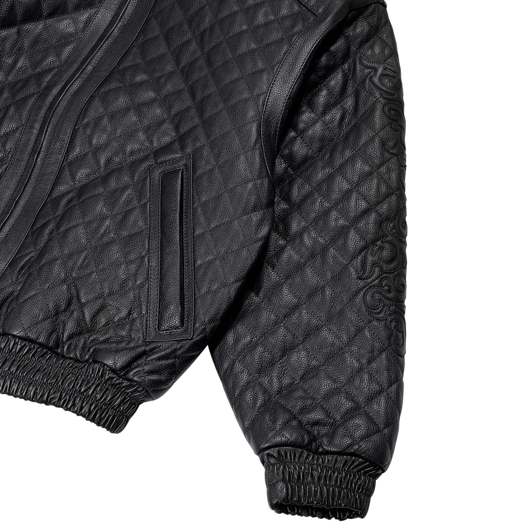 "western" leather Jacket-Fineriform