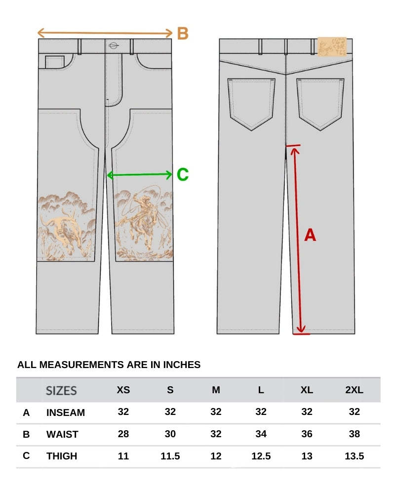 RODEO CARPENTER PANTS-Fineriform
