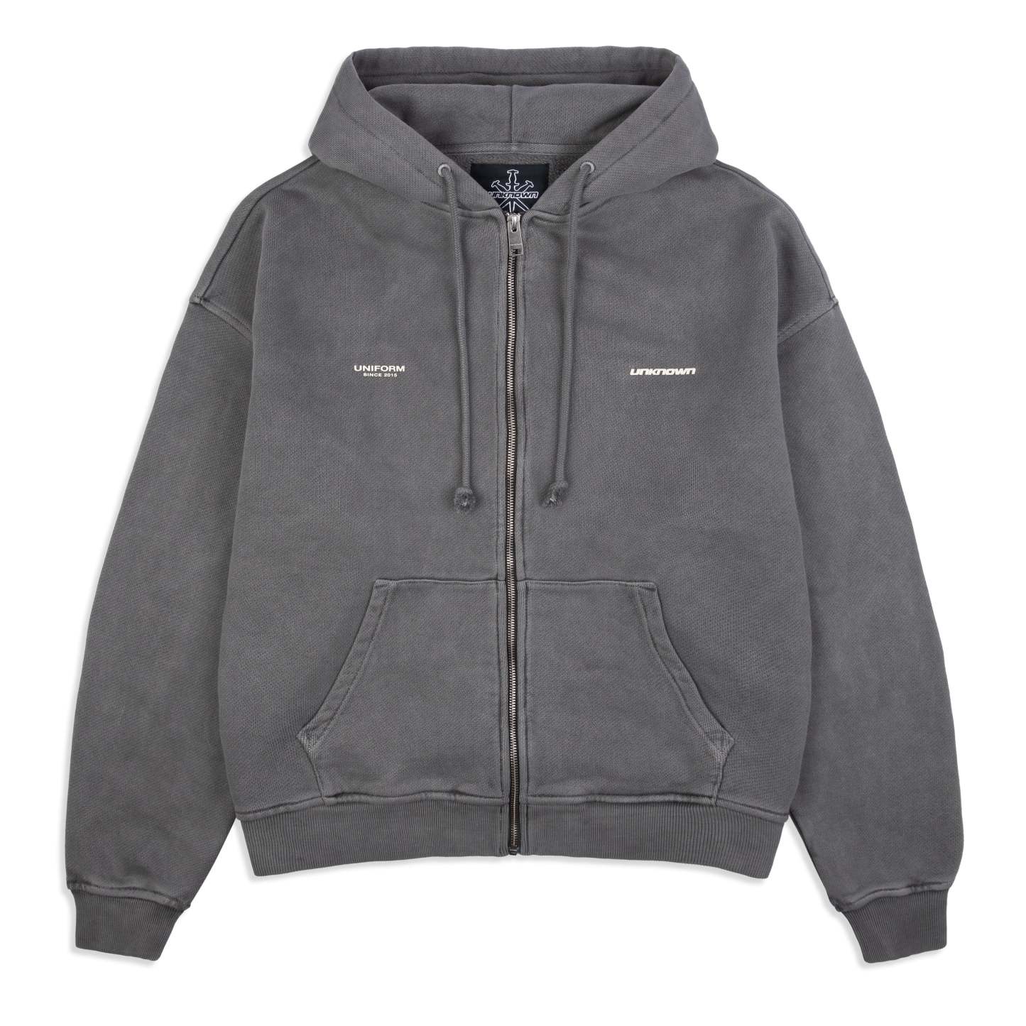 STONEWASHED UNIFORM HOODIE-Fineriform