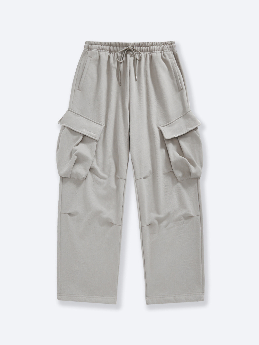 BAGGY CARGO SWEATPANTS - BEIGE-Fineriform