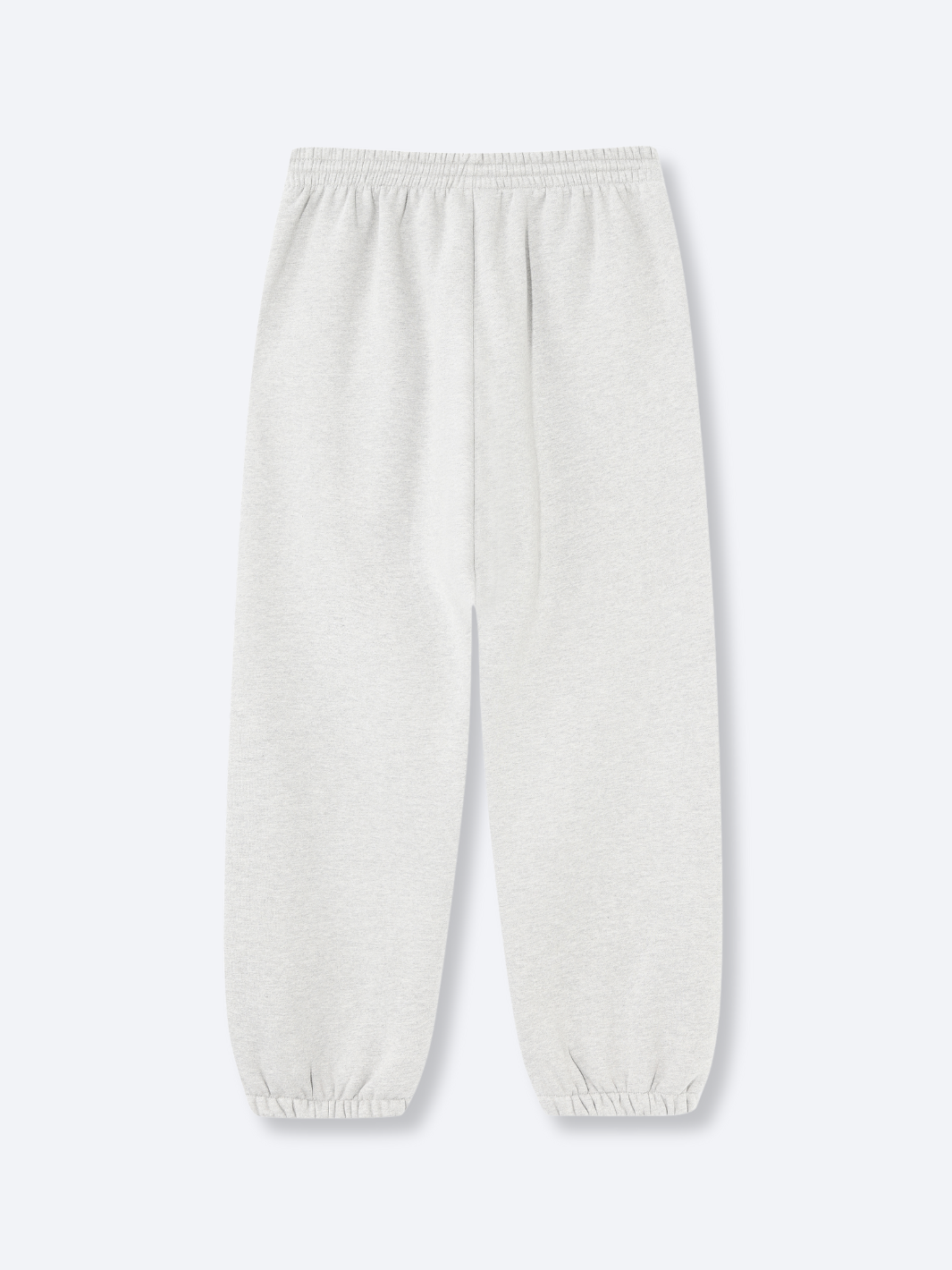 SIGNATURE BASIC SWEATPANTS - HEATHER GREY-Fineriform