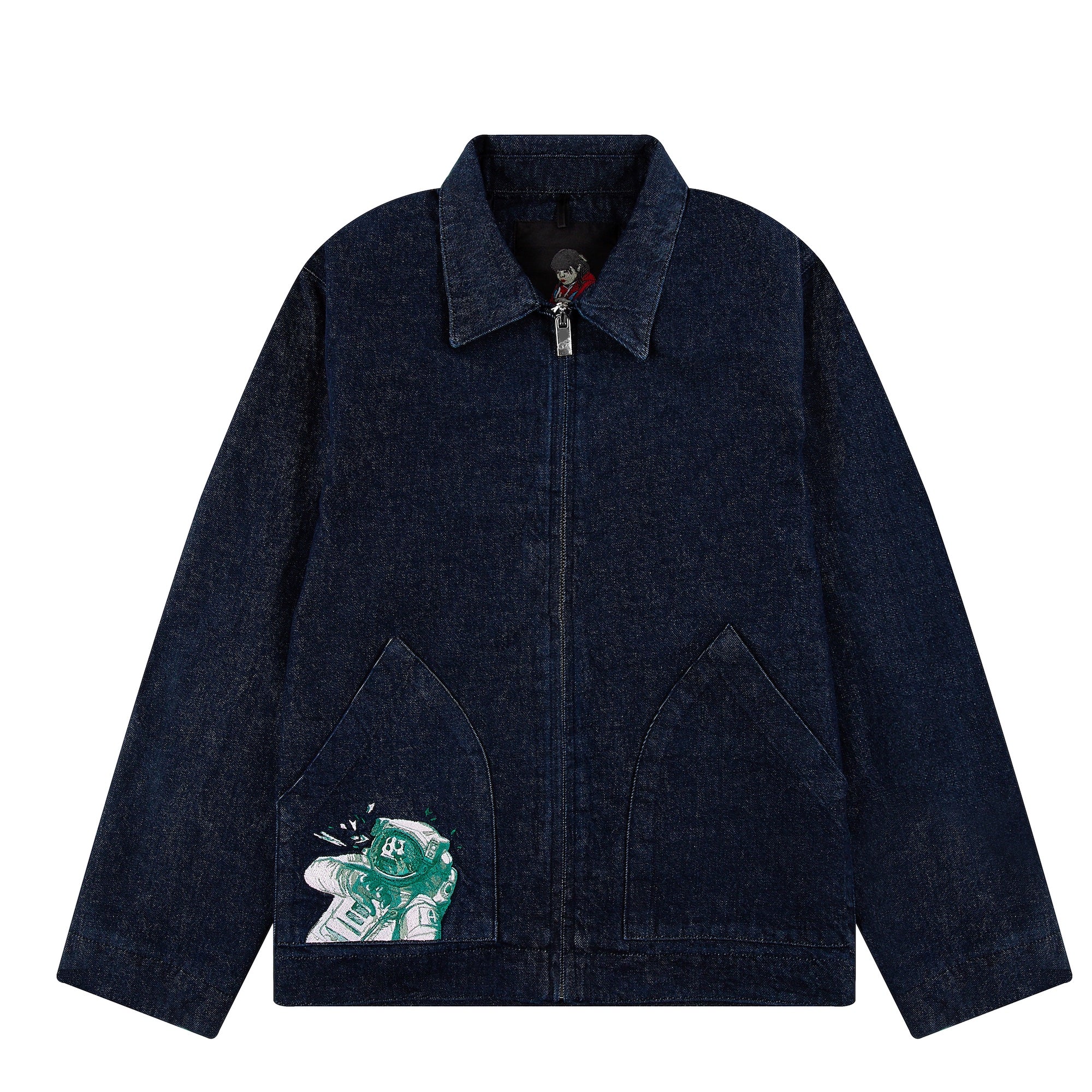 "asteroids" workwear Jacket denim-Fineriform