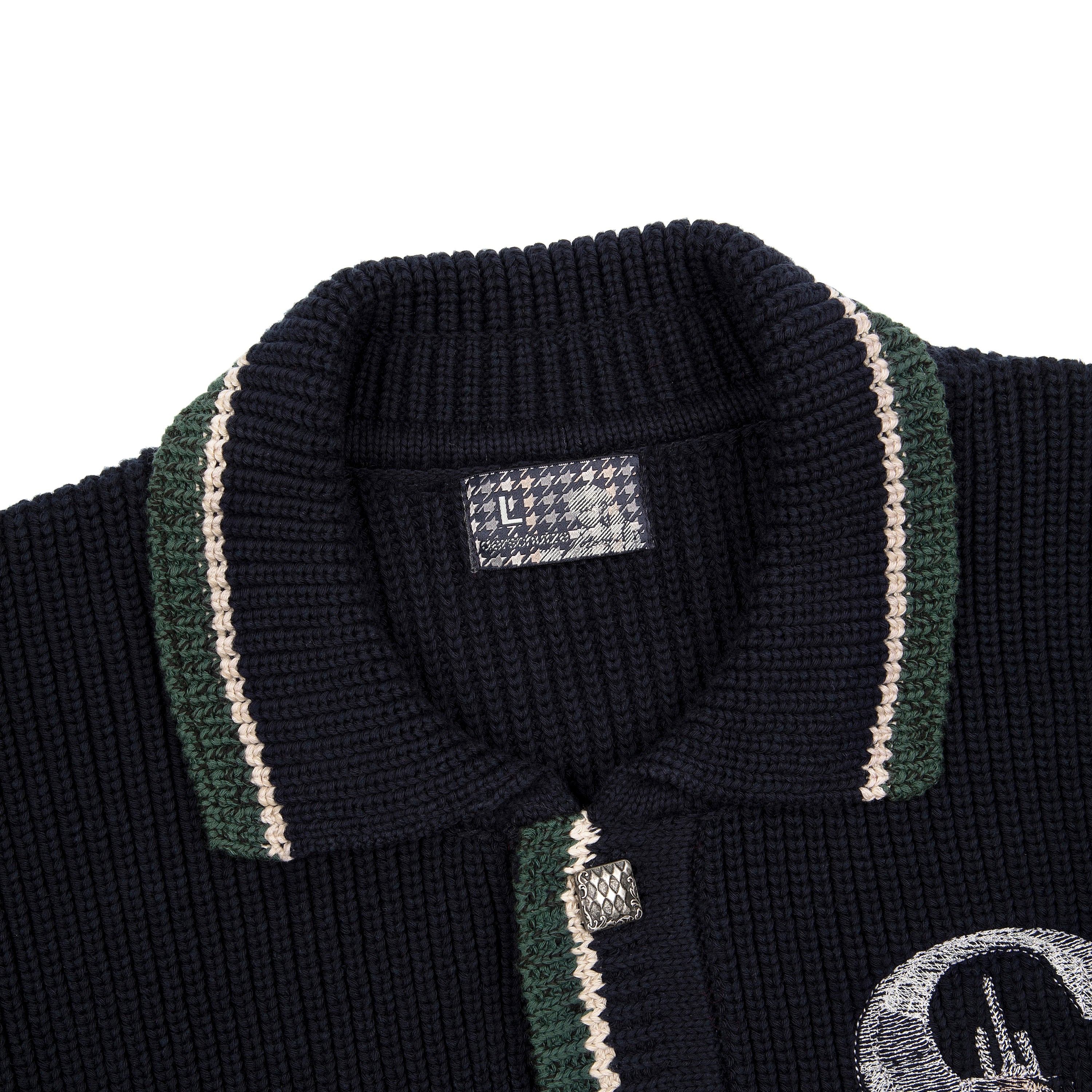 "gallery" Polo Cardigan-Fineriform