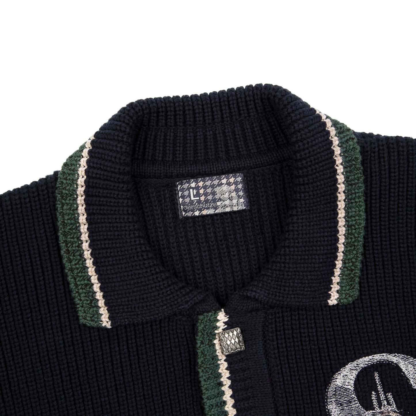 "gallery" Polo Cardigan-Fineriform