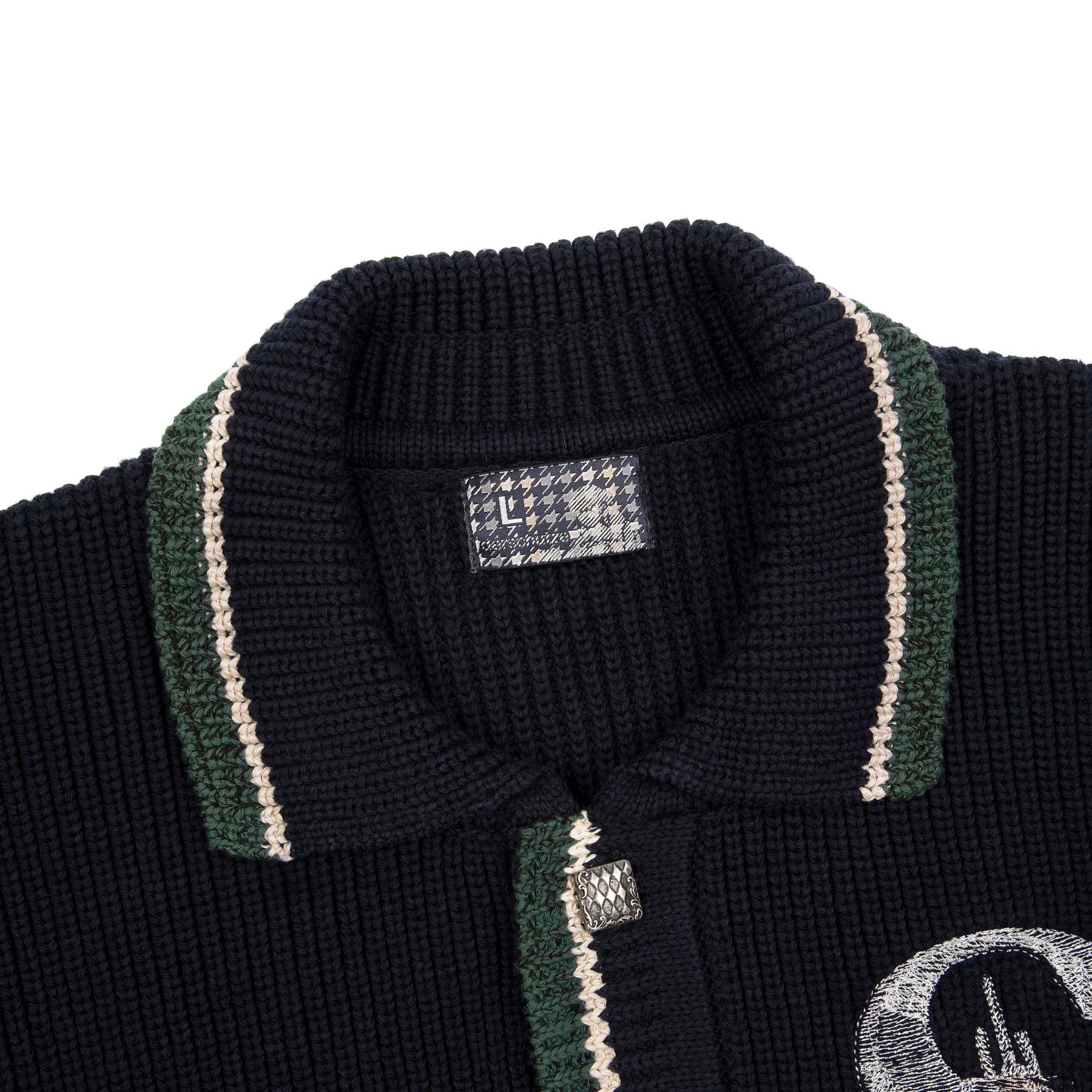 "gallery" Polo Cardigan-Fineriform