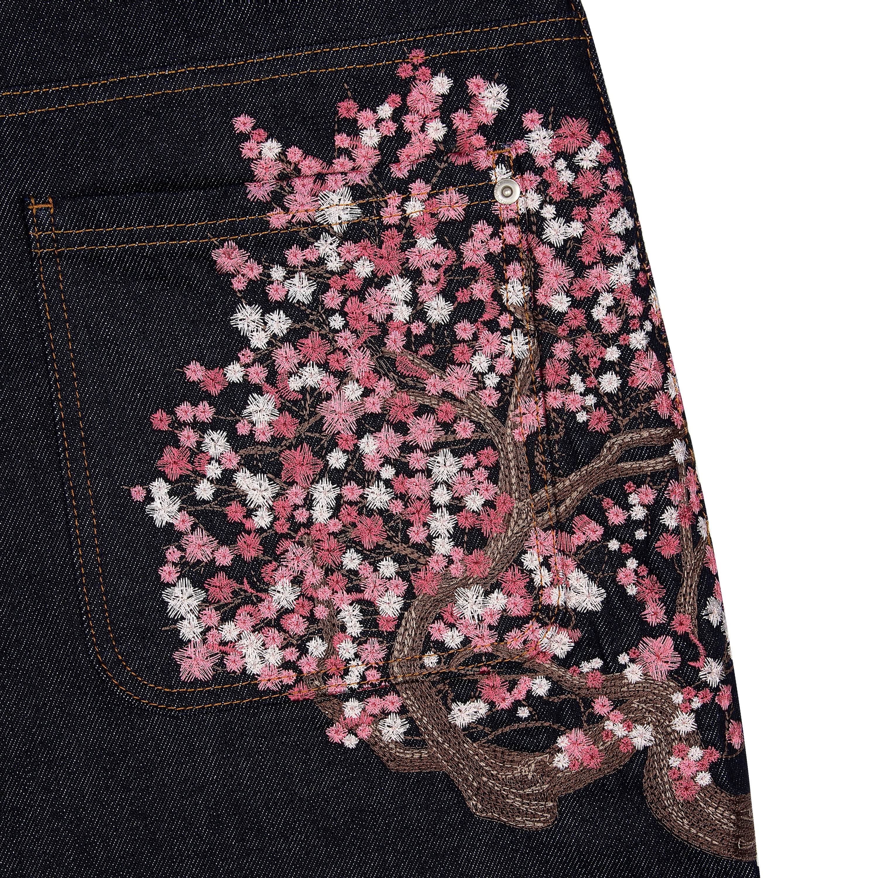 "blossom v2" raw Denim-Fineriform