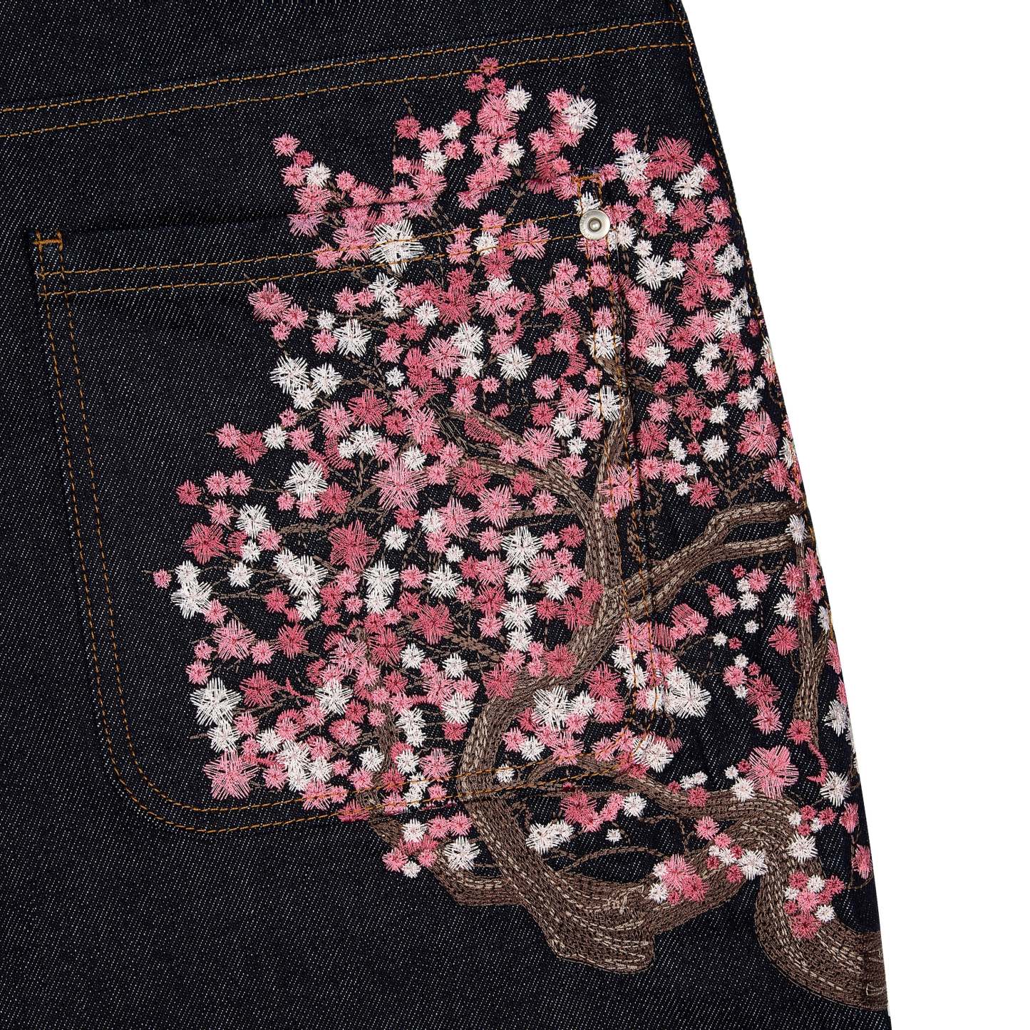 "blossom v2" raw Denim-Fineriform