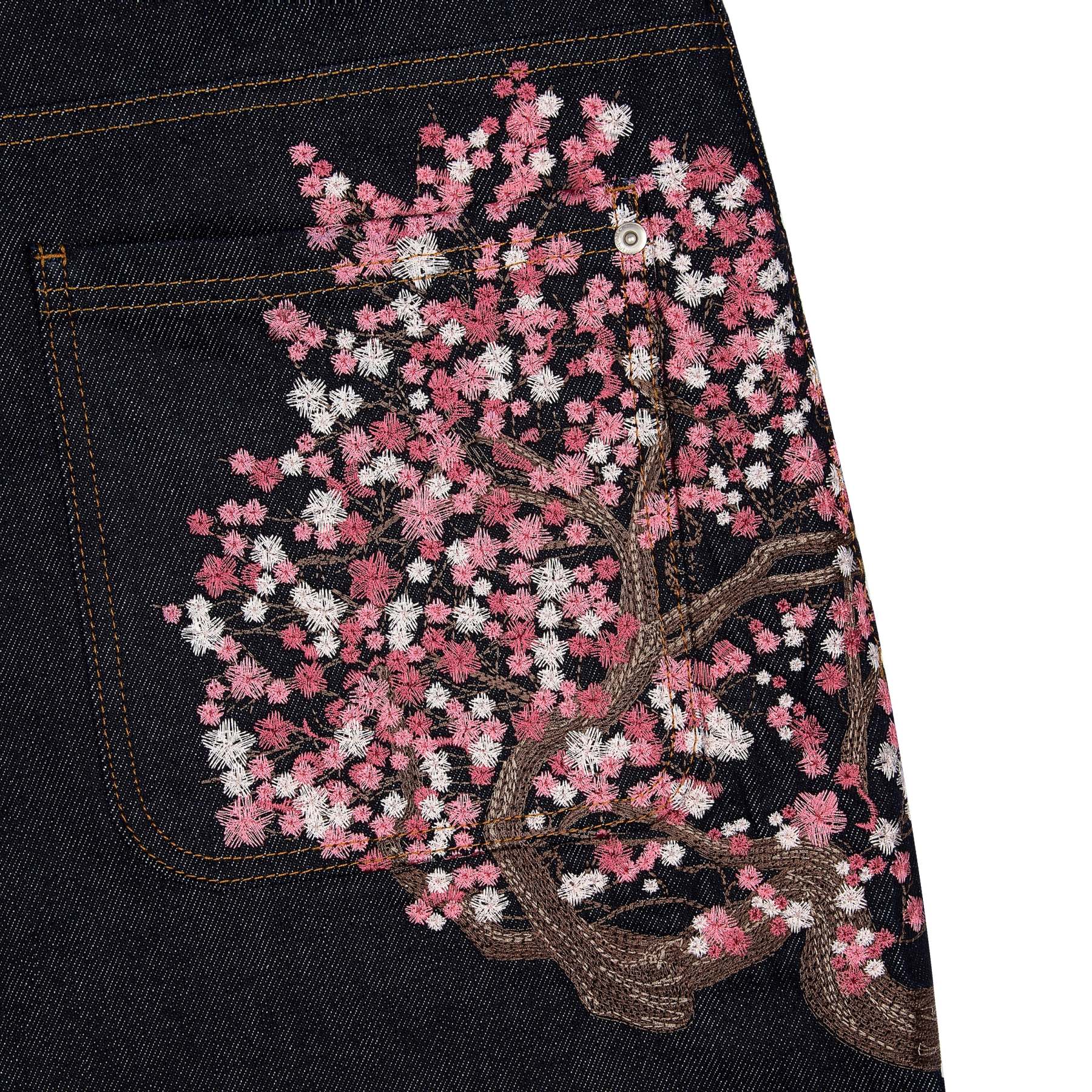 "blossom v2" raw Denim-Fineriform