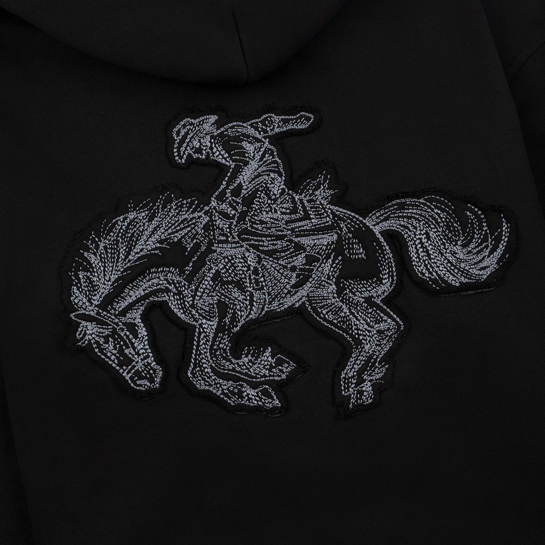 "western" Zip Up black-Fineriform