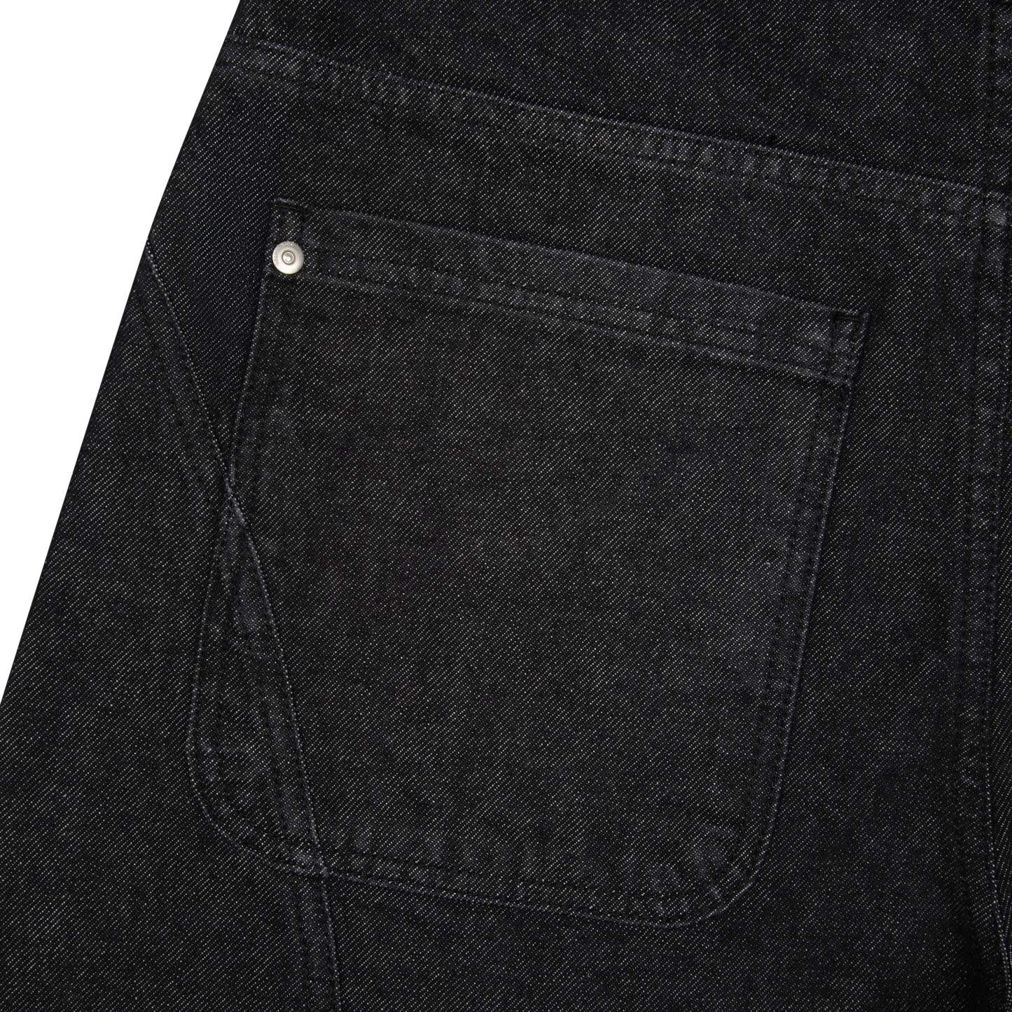 "yakuza" raw Denim black 02-Fineriform