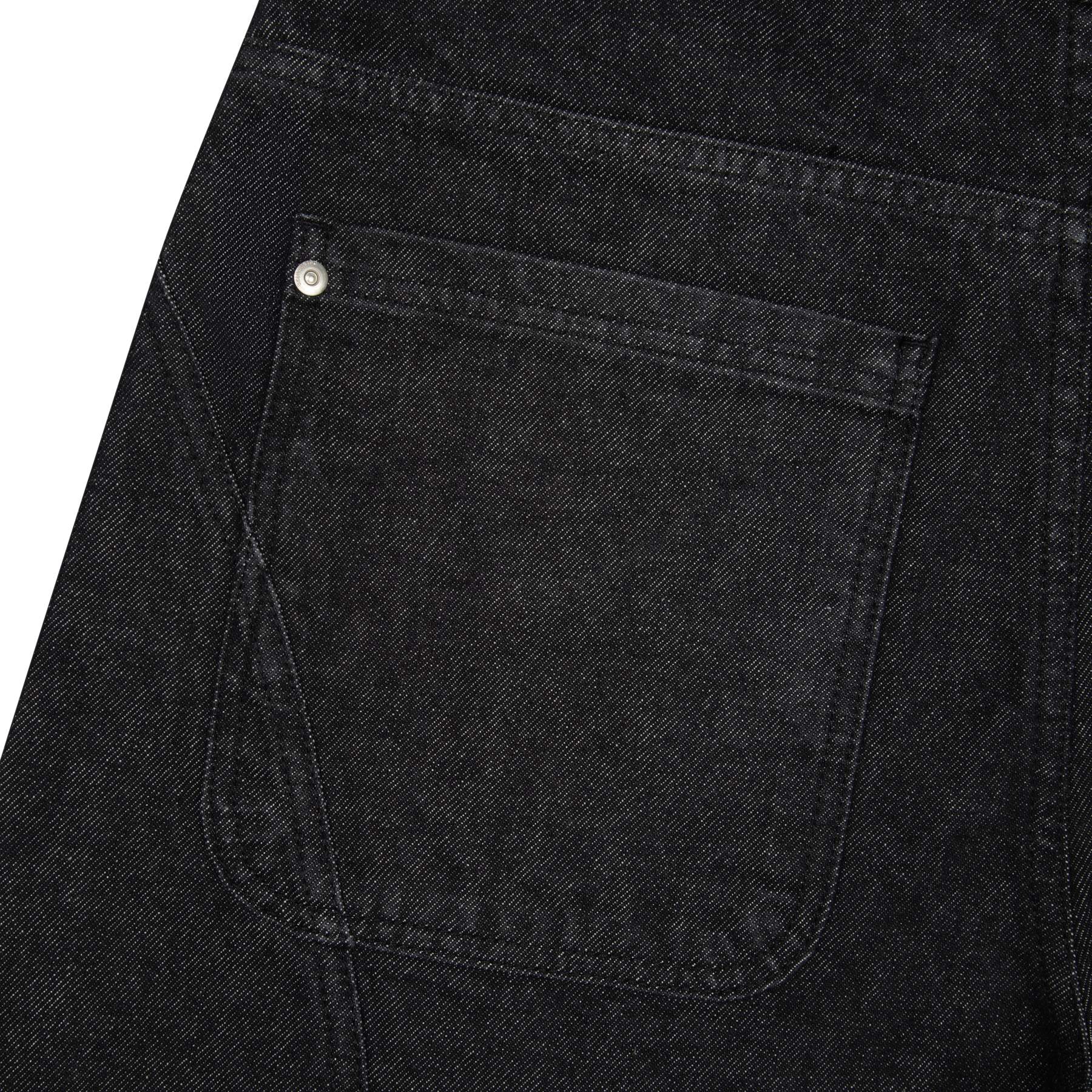 "yakuza" raw Denim black 02-Fineriform