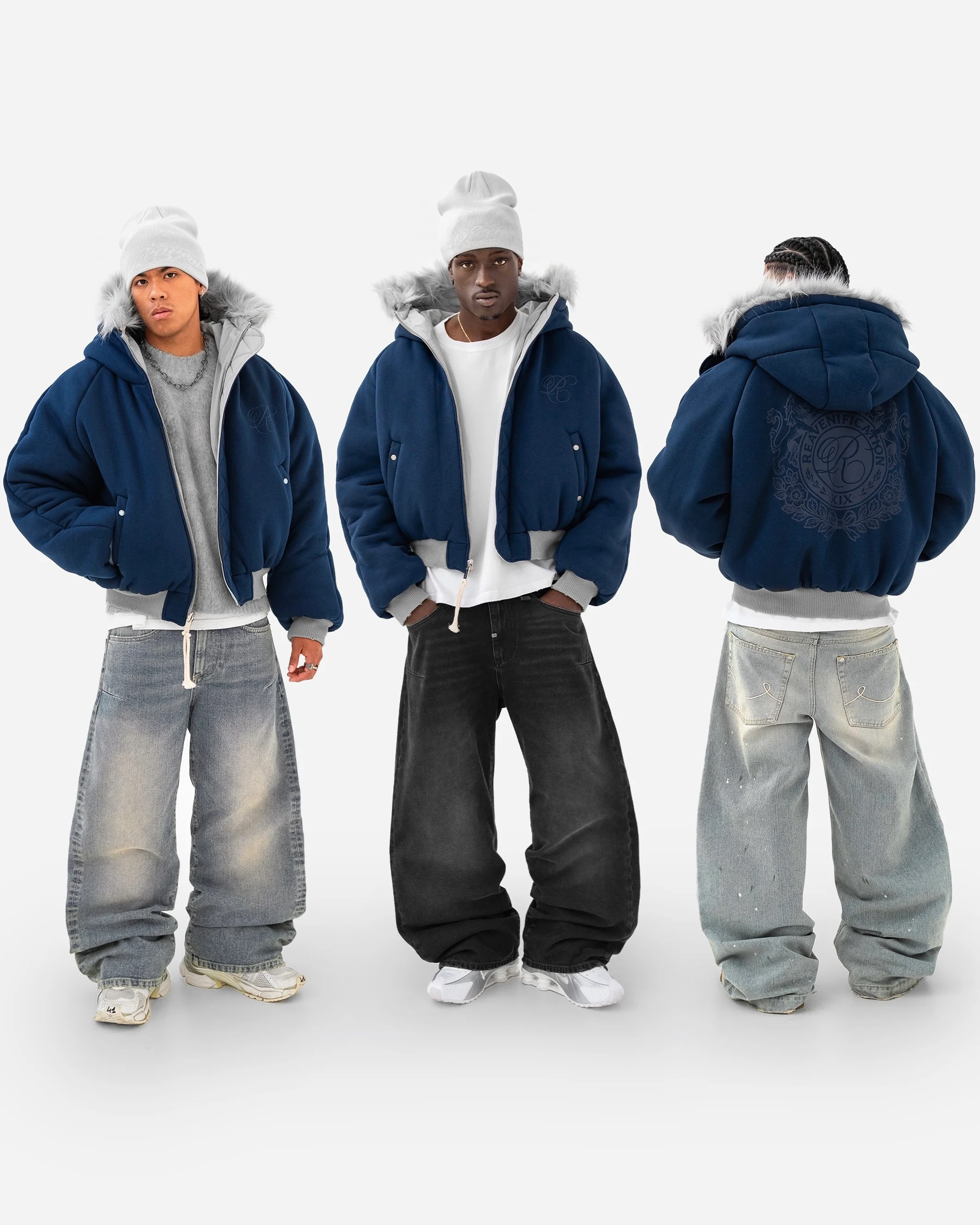 Fur Bomber Jacket-Fineriform