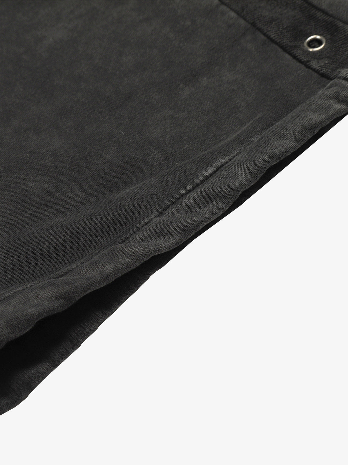 Street Washed Mottled Rivet Letter Print Baggy Sweatpants-Fineriform