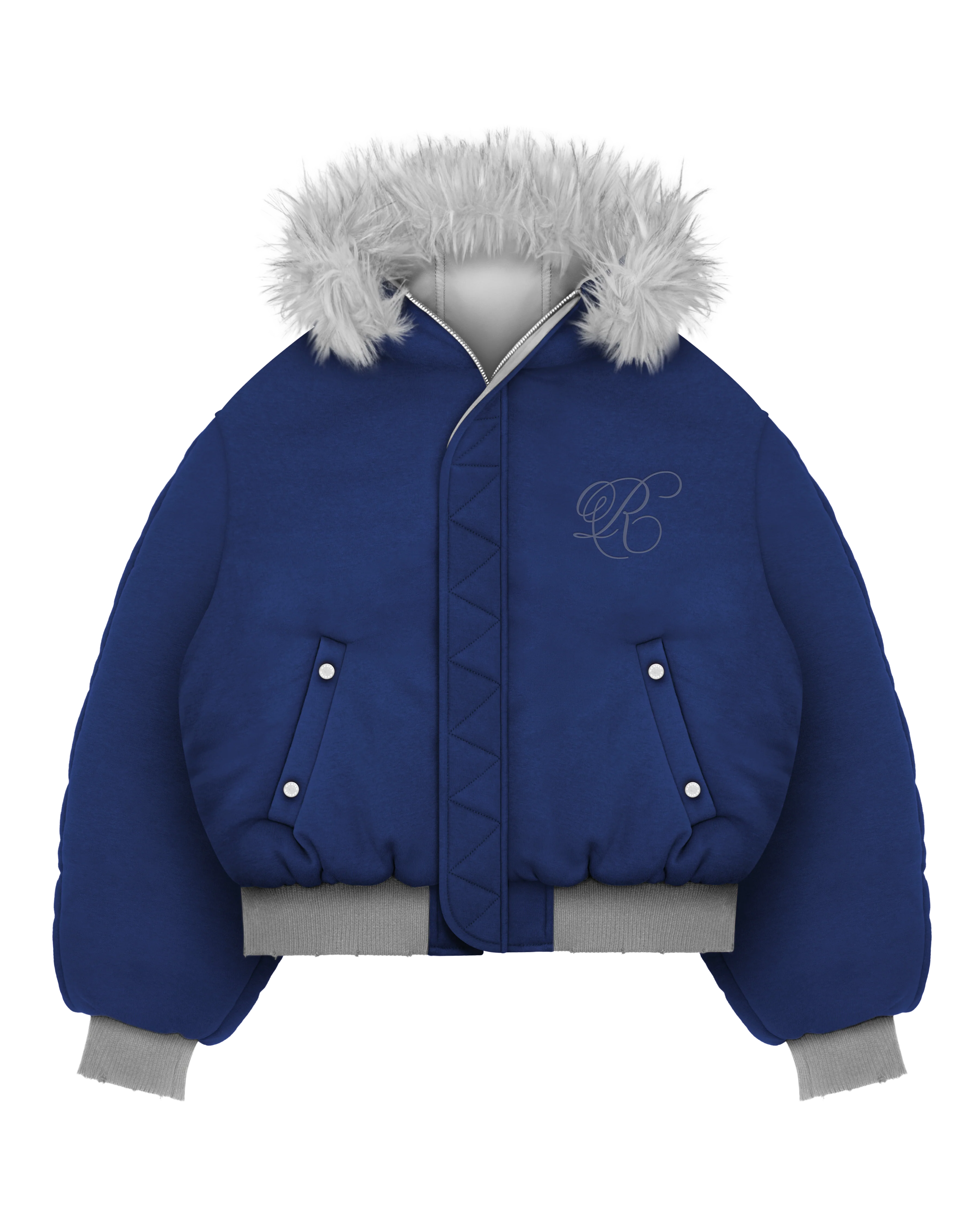 Fur Bomber Jacket-Fineriform