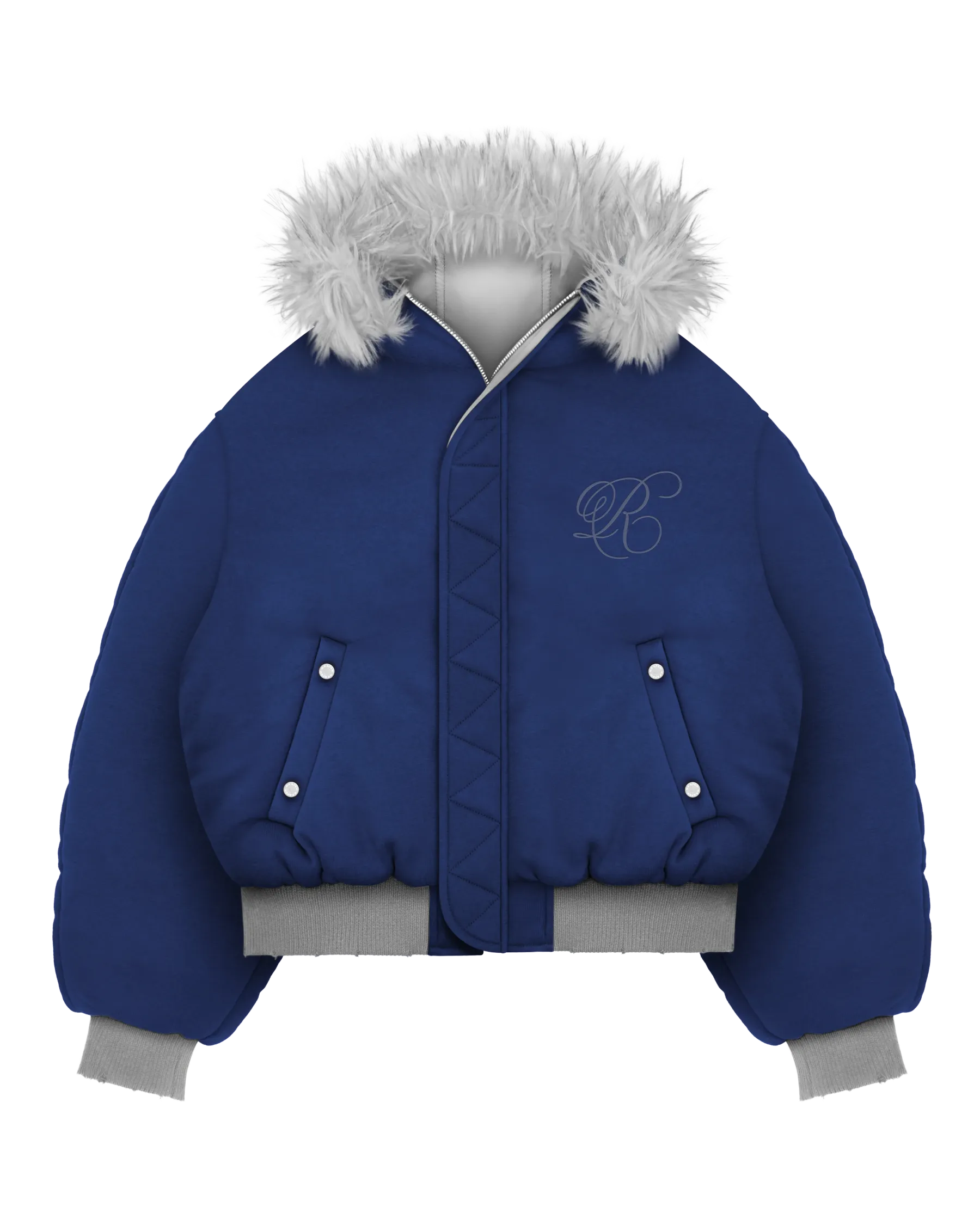 Fur Bomber Jacket-Fineriform