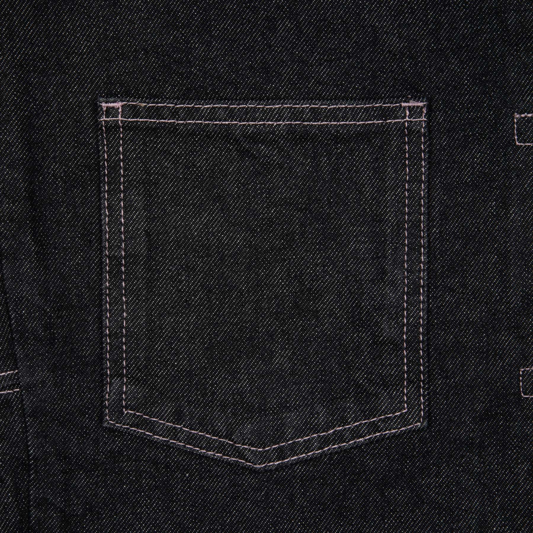 "yakuza" raw denim Jacket-Fineriform