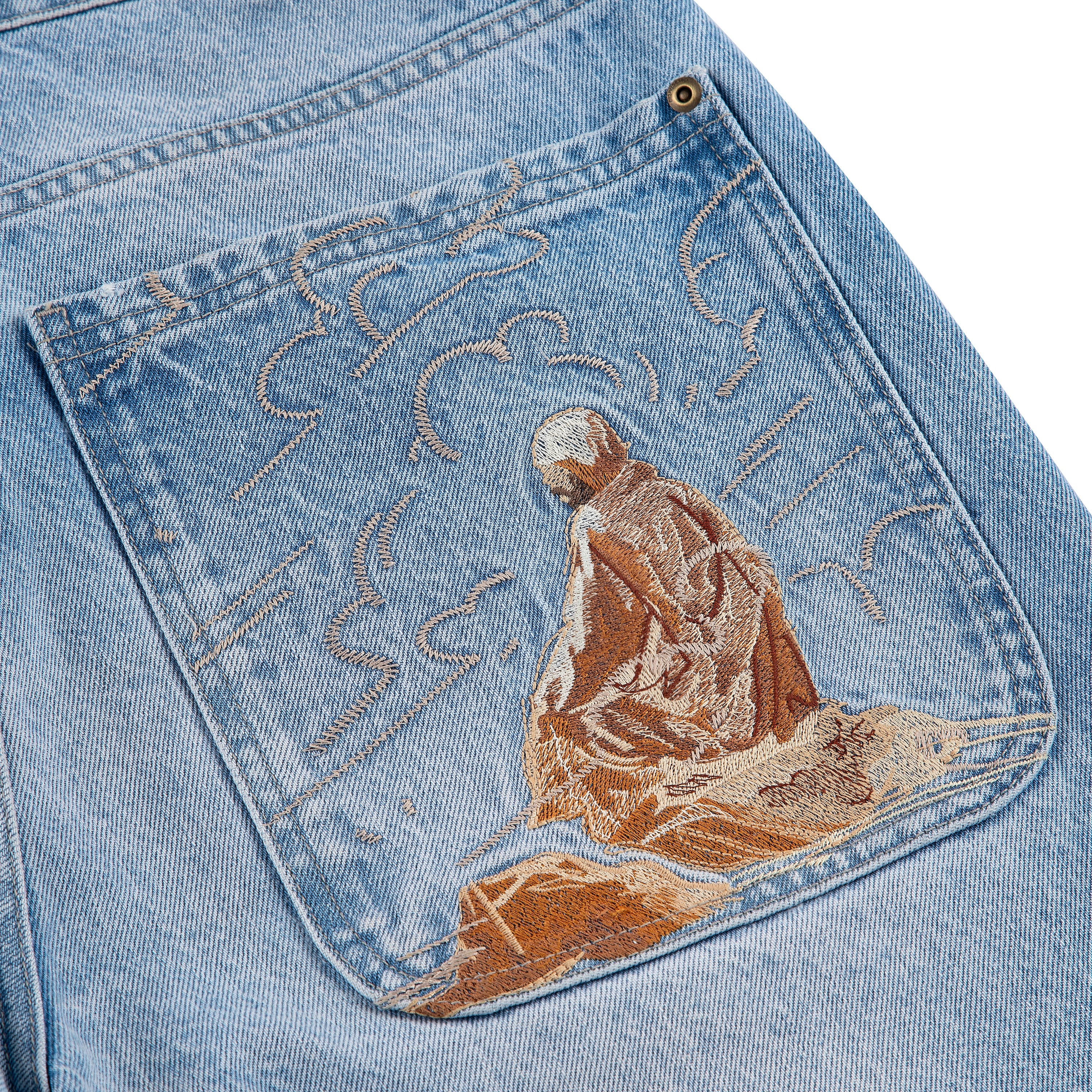 "yasmin v3" Jorts blue updated fit-Fineriform