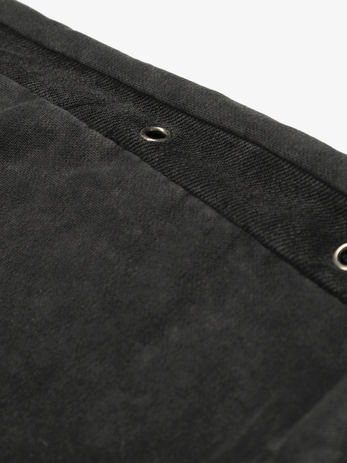 Street Washed Mottled Rivet Letter Print Baggy Sweatpants-Fineriform