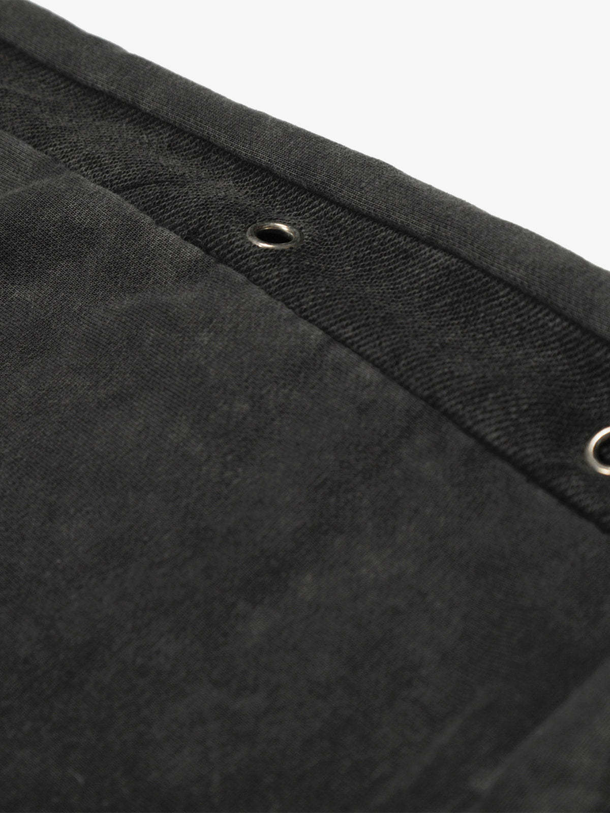 Street Washed Mottled Rivet Letter Print Baggy Sweatpants-Fineriform