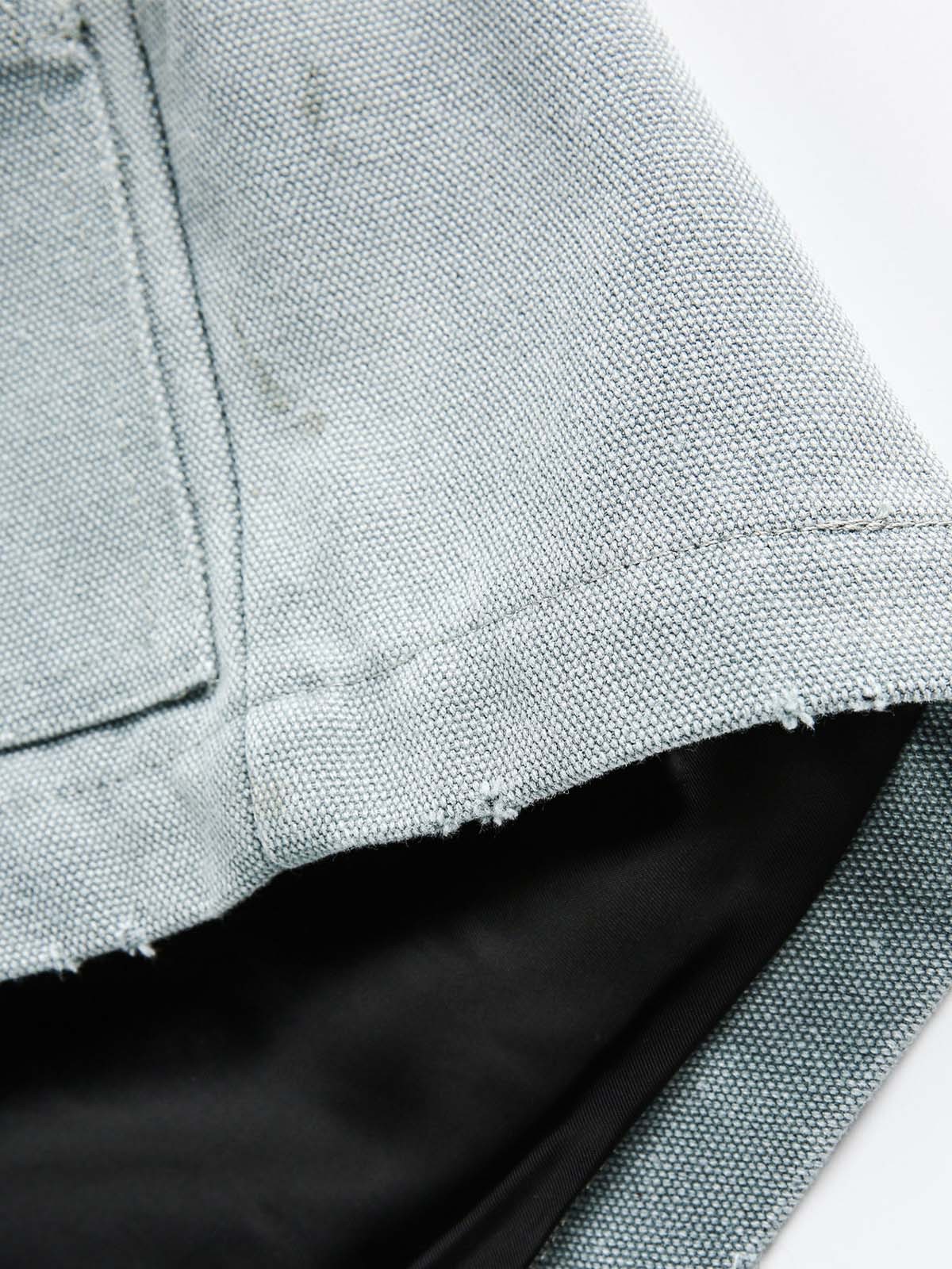 Vintage Washed Distressed Barn Work Jacket-Fineriform