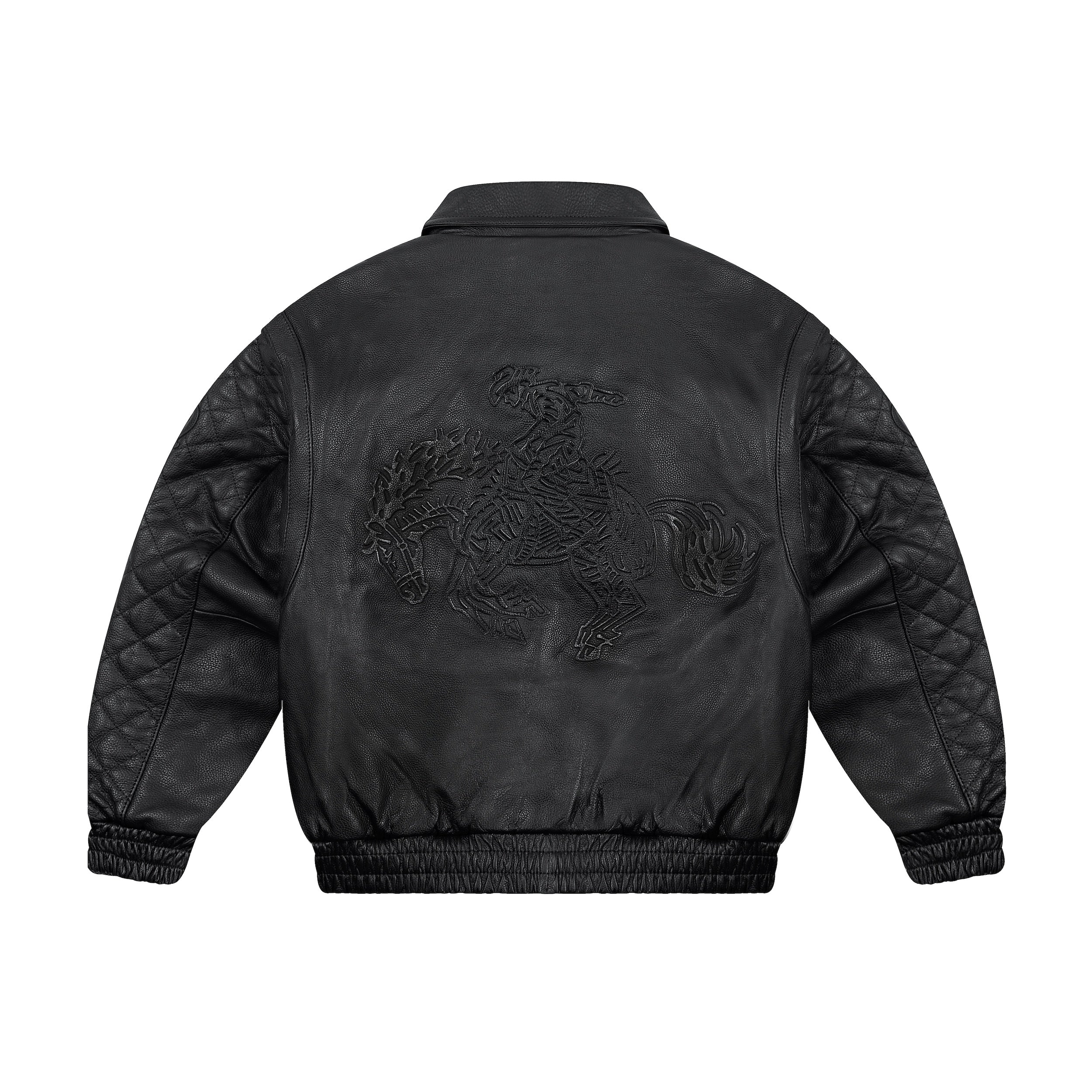 "western" leather Jacket-Fineriform