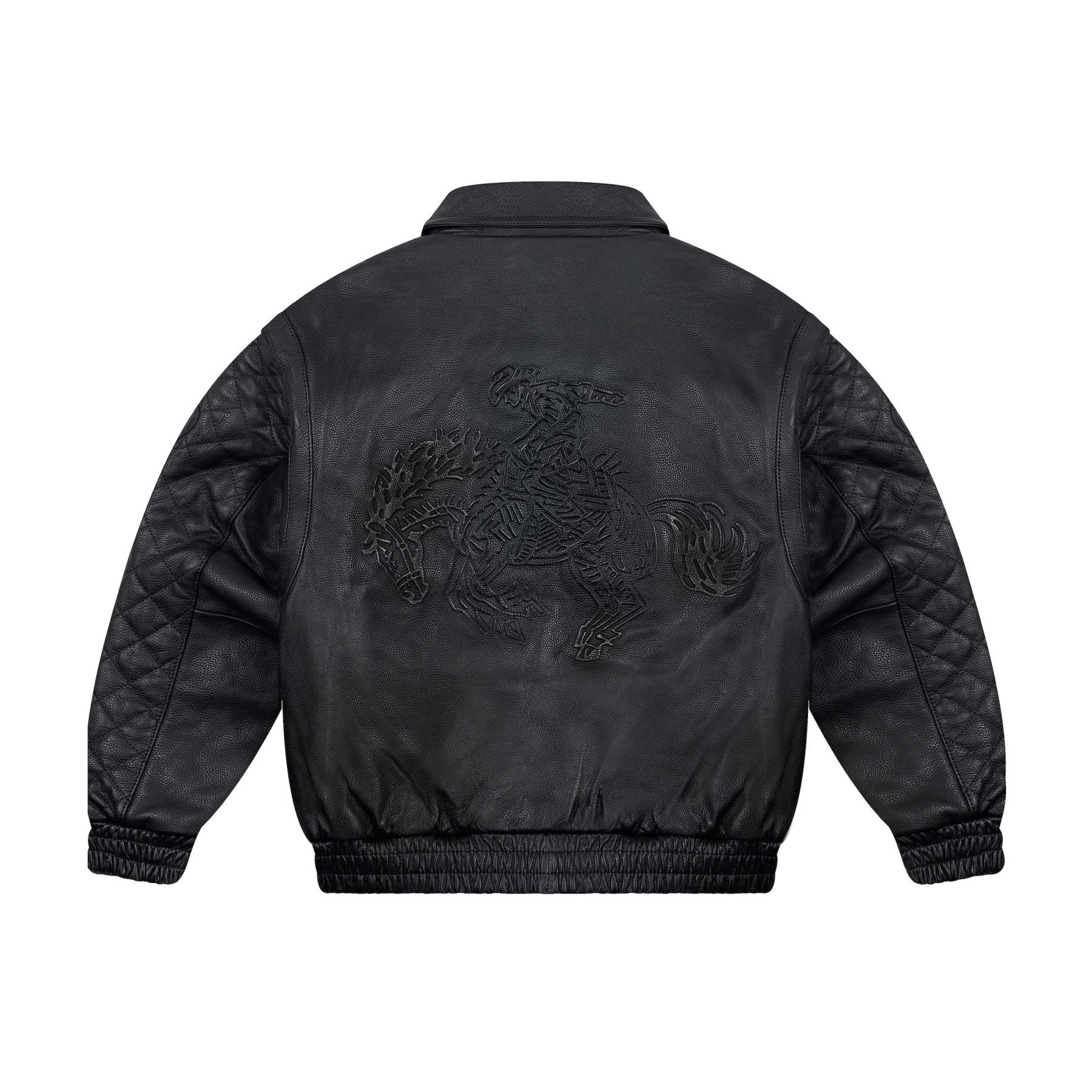 "western" leather Jacket-Fineriform