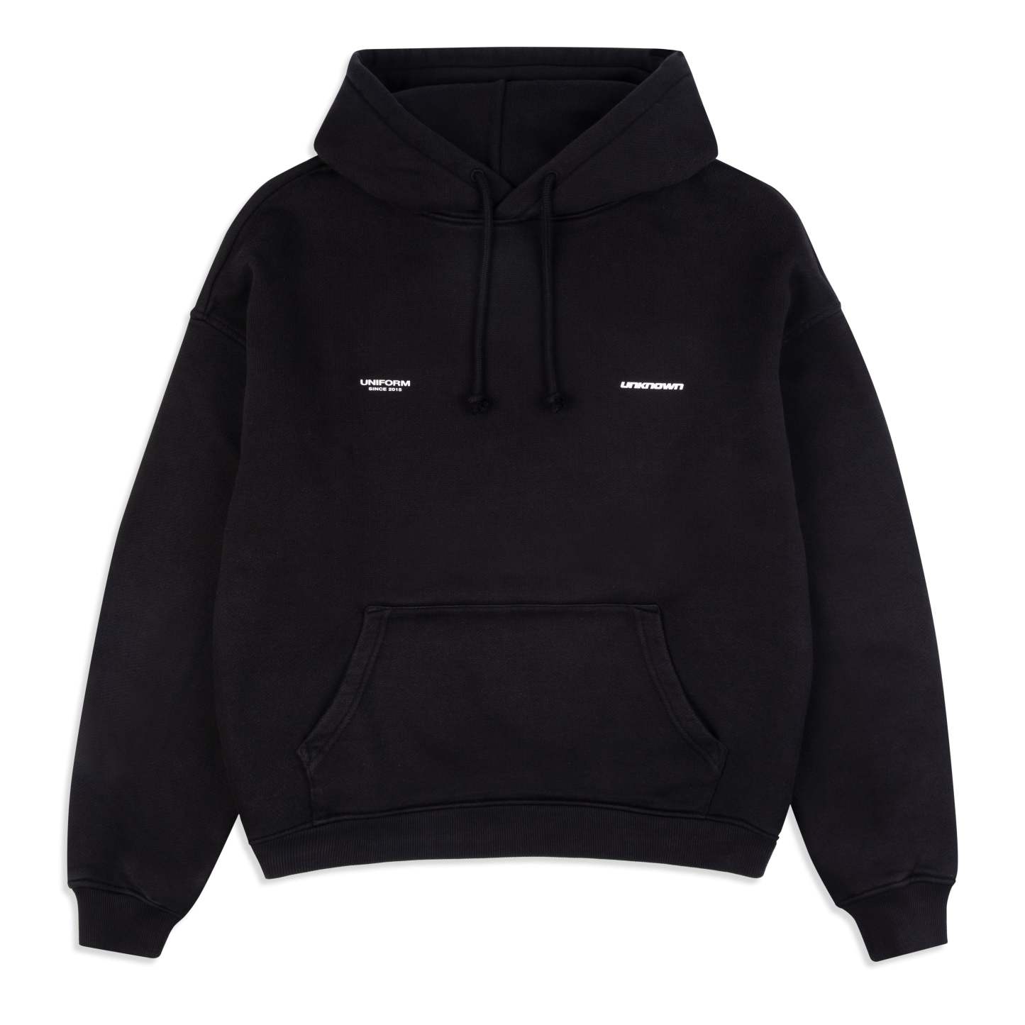 BLACK UNIFORM HOODIE-Fineriform