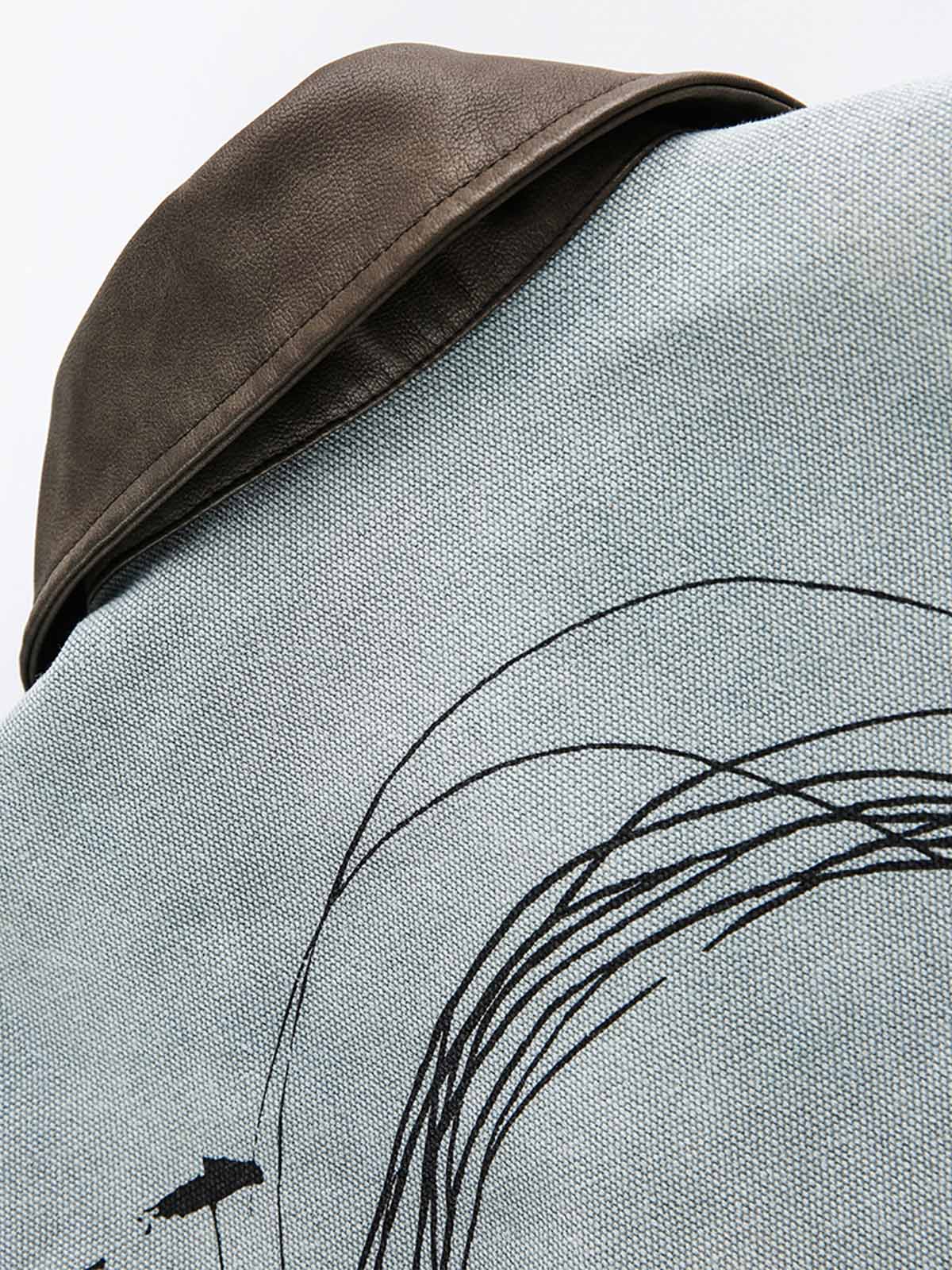 Vintage Washed Distressed Barn Work Jacket-Fineriform