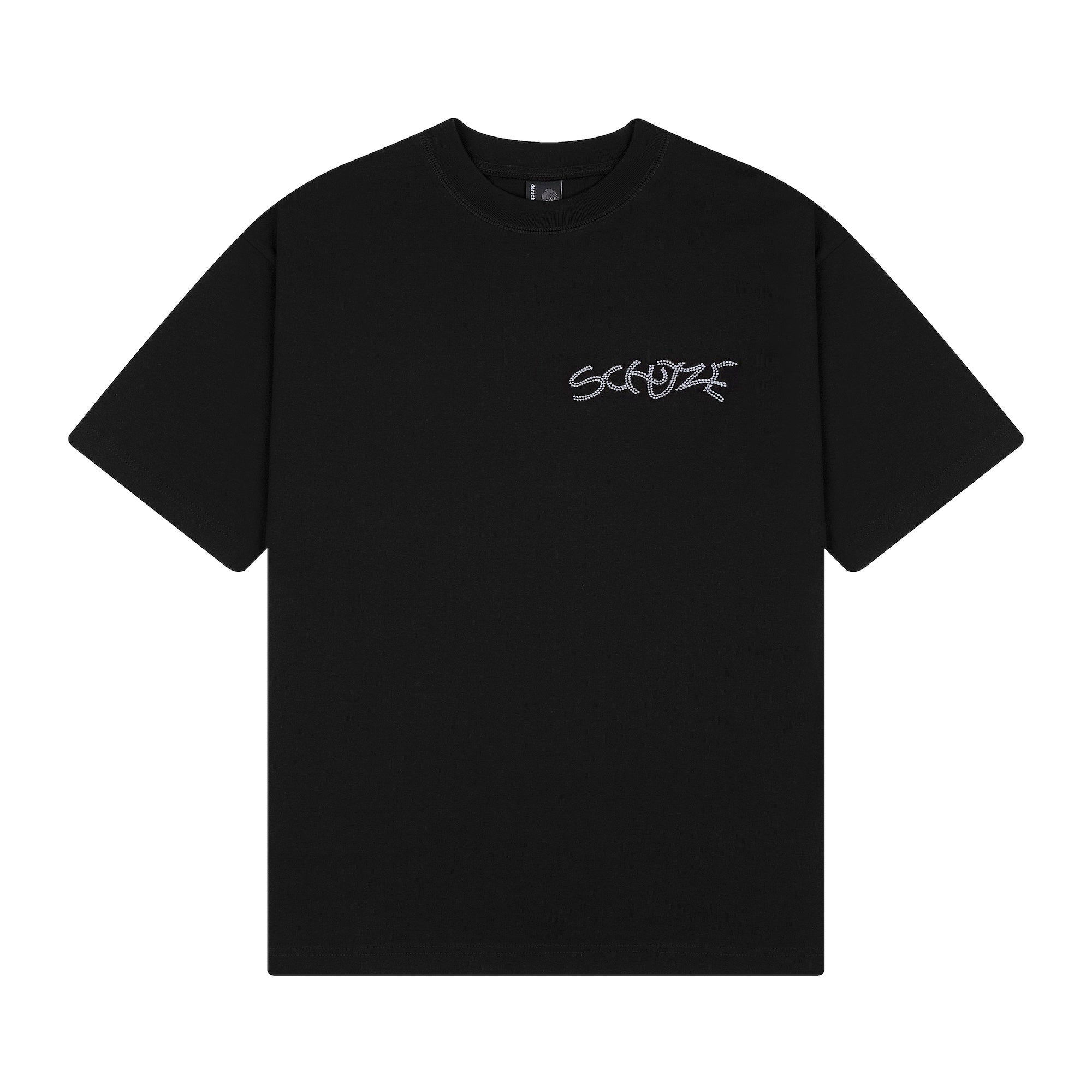 "mosaic" T Shirt black-Fineriform