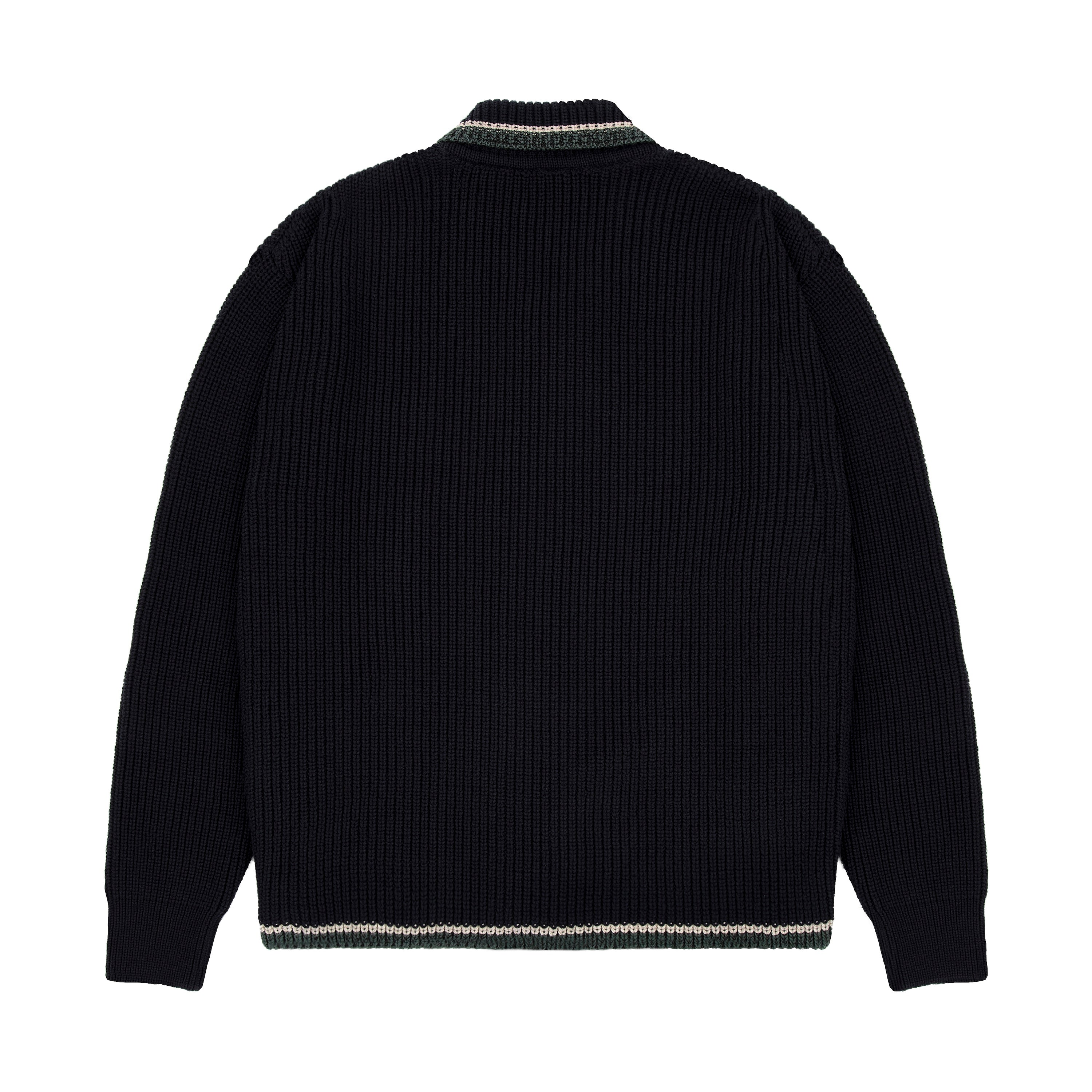 "gallery" Polo Cardigan-Fineriform