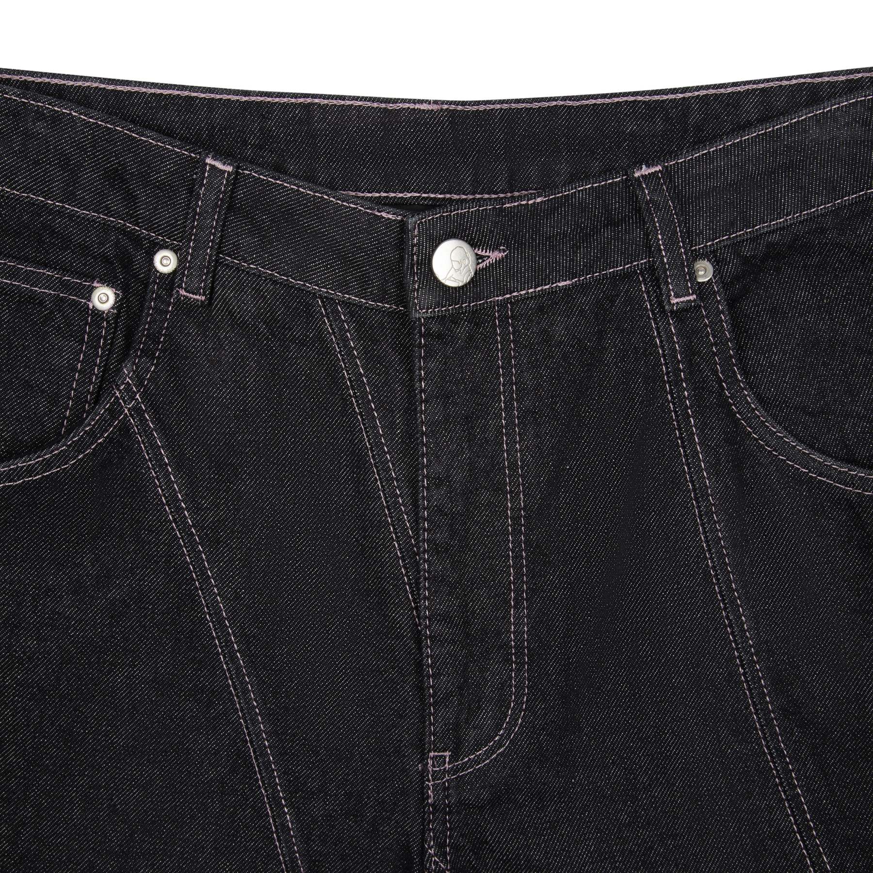 "yakuza" raw Denim black 03-Fineriform