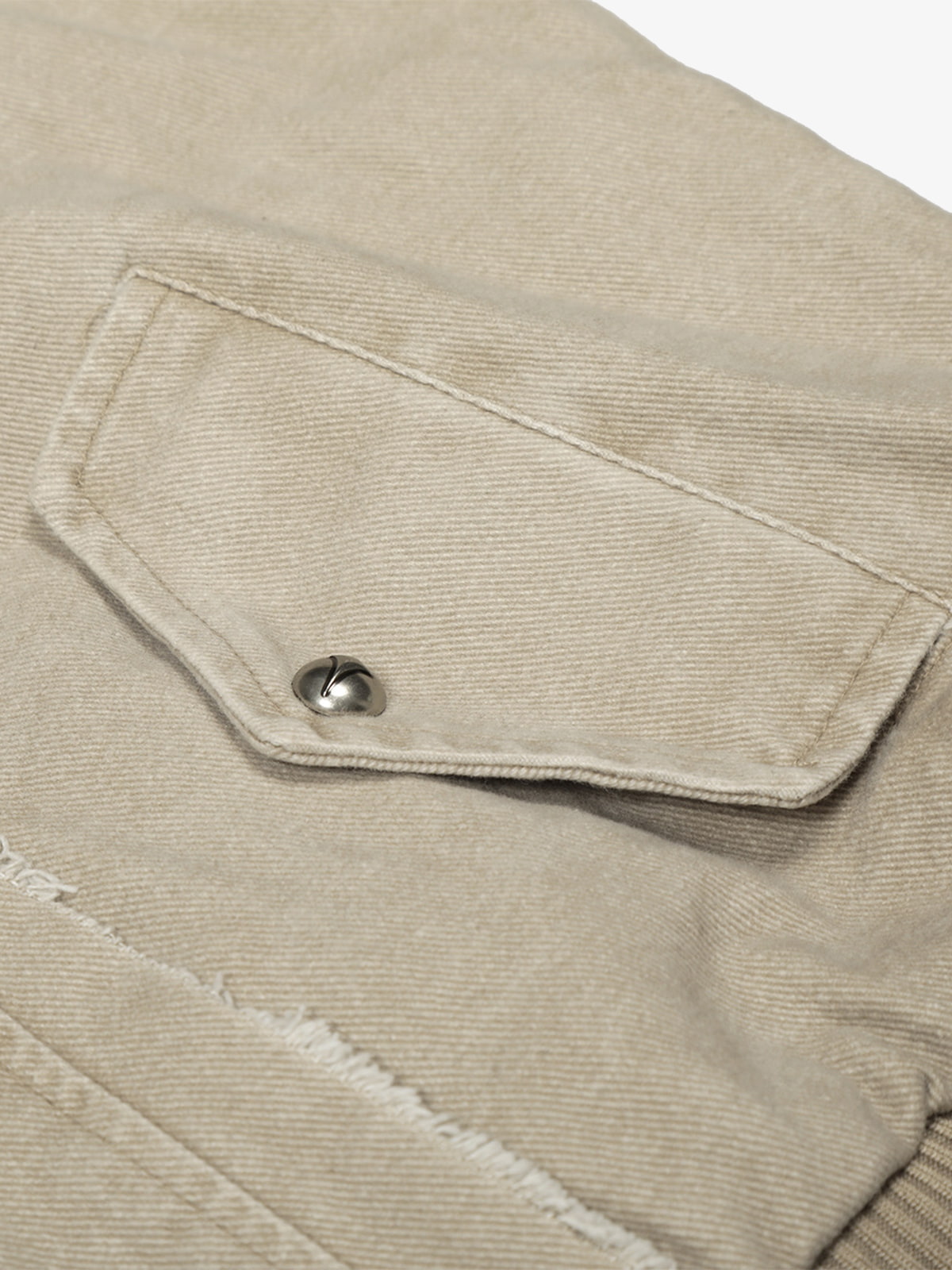 Retro Washed Fleece-lined Hooded Work Jacket-Fineriform