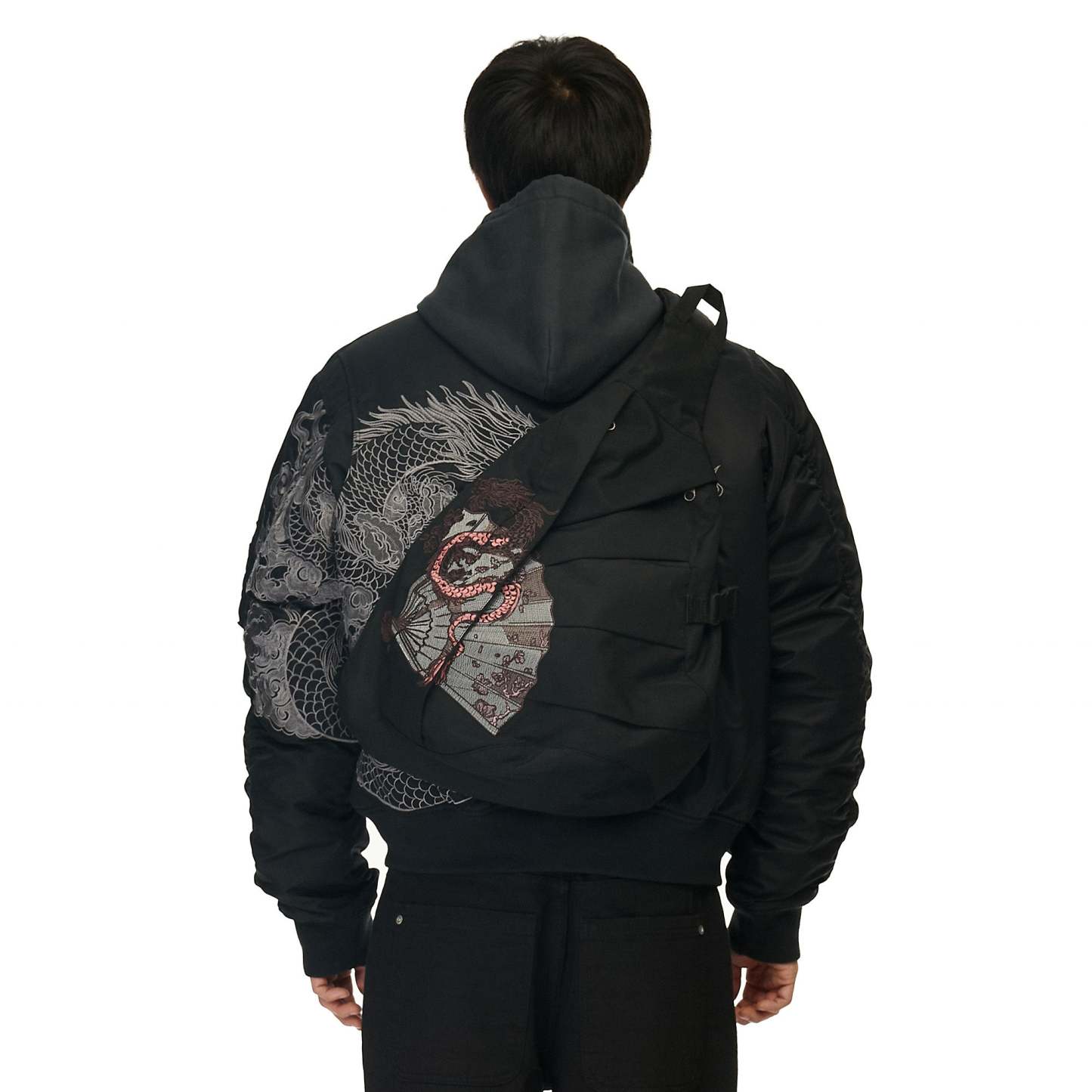 "yakuza" Sling bag-Fineriform